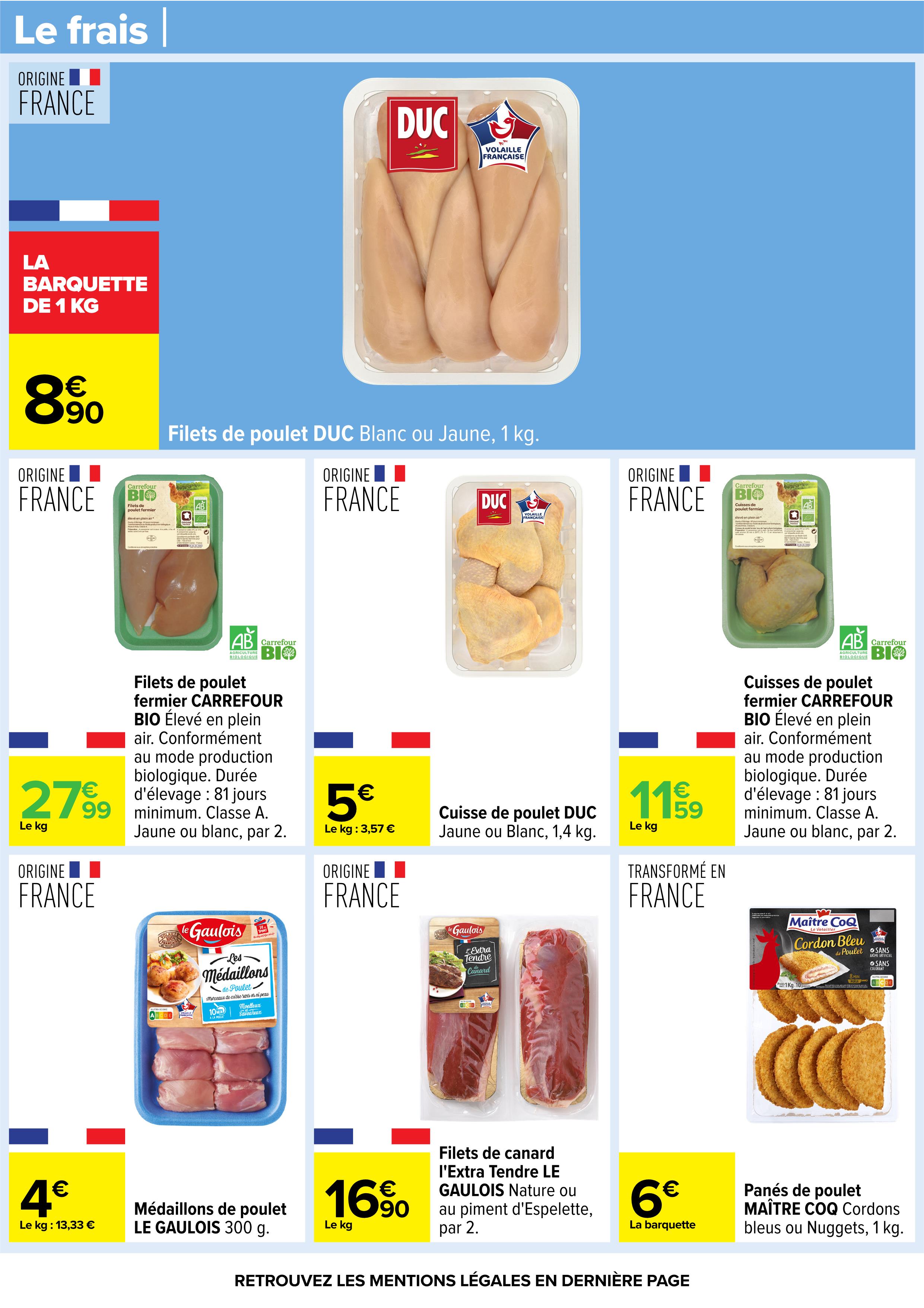 Offres Carrefour France de 17 à 30 mars 2026 BIENVENUE EN ITALIE