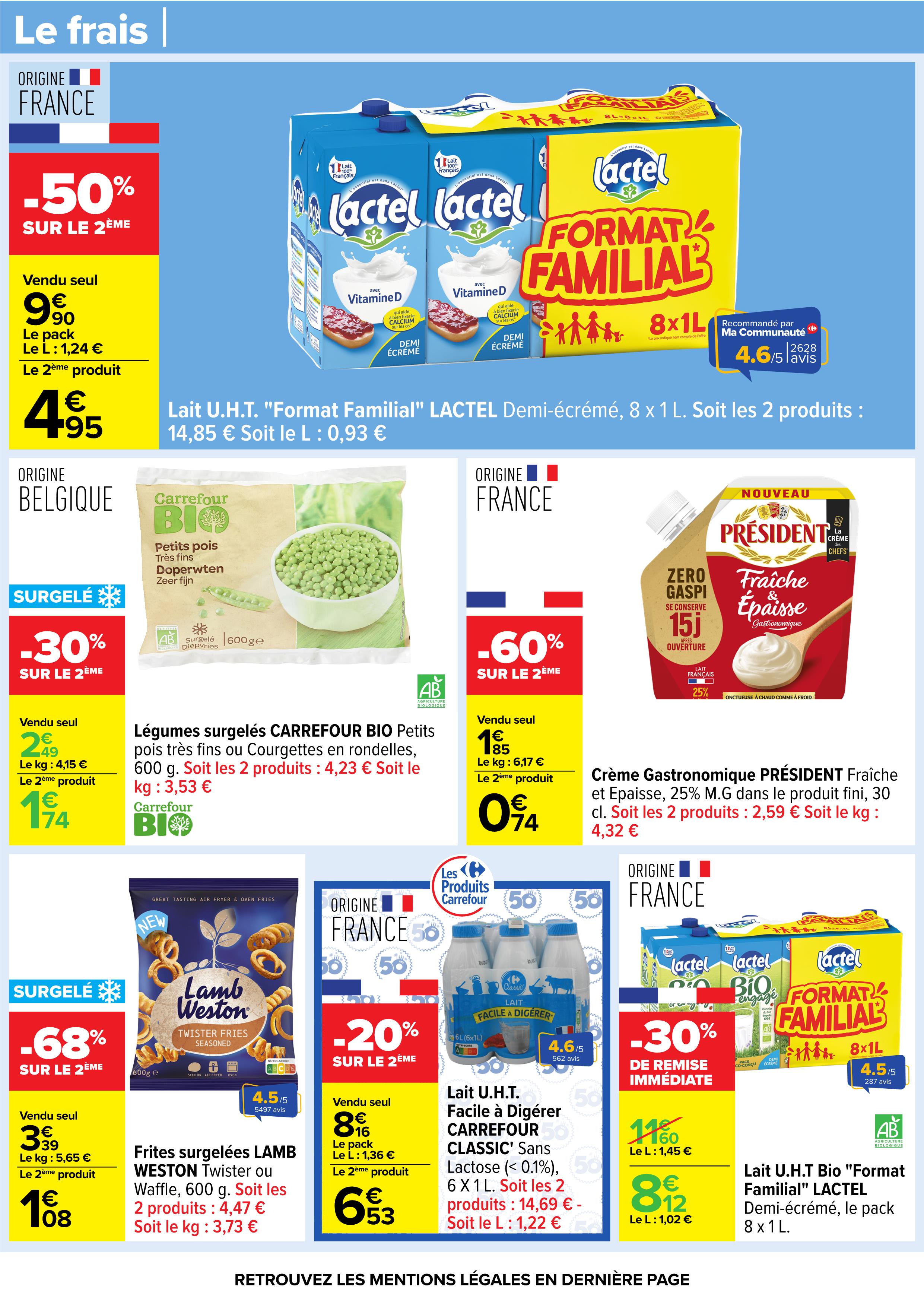 Offres Carrefour France de 17 à 30 mars 2026 BIENVENUE EN ITALIE