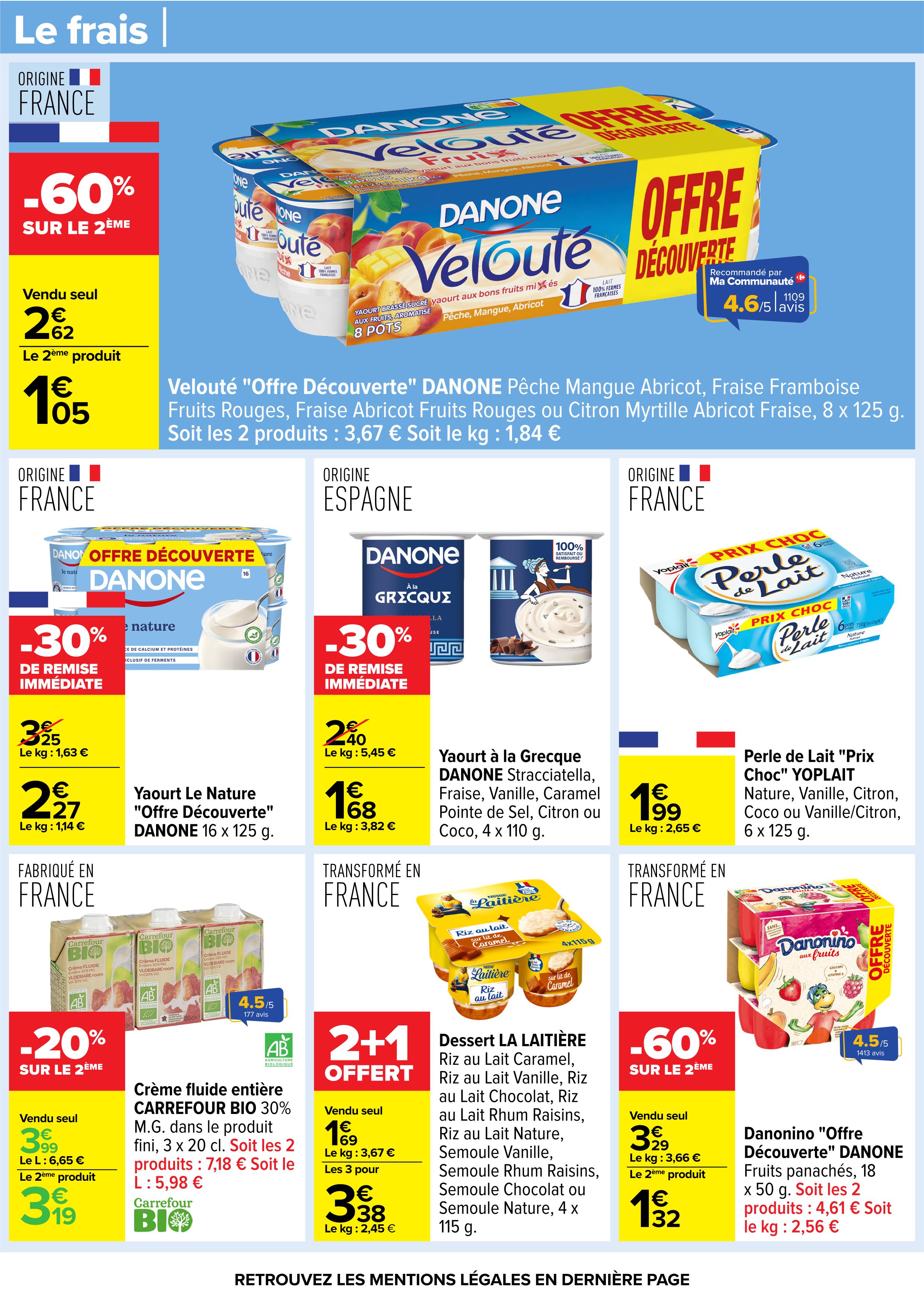 Offres Carrefour France de 17 à 30 mars 2026 BIENVENUE EN ITALIE