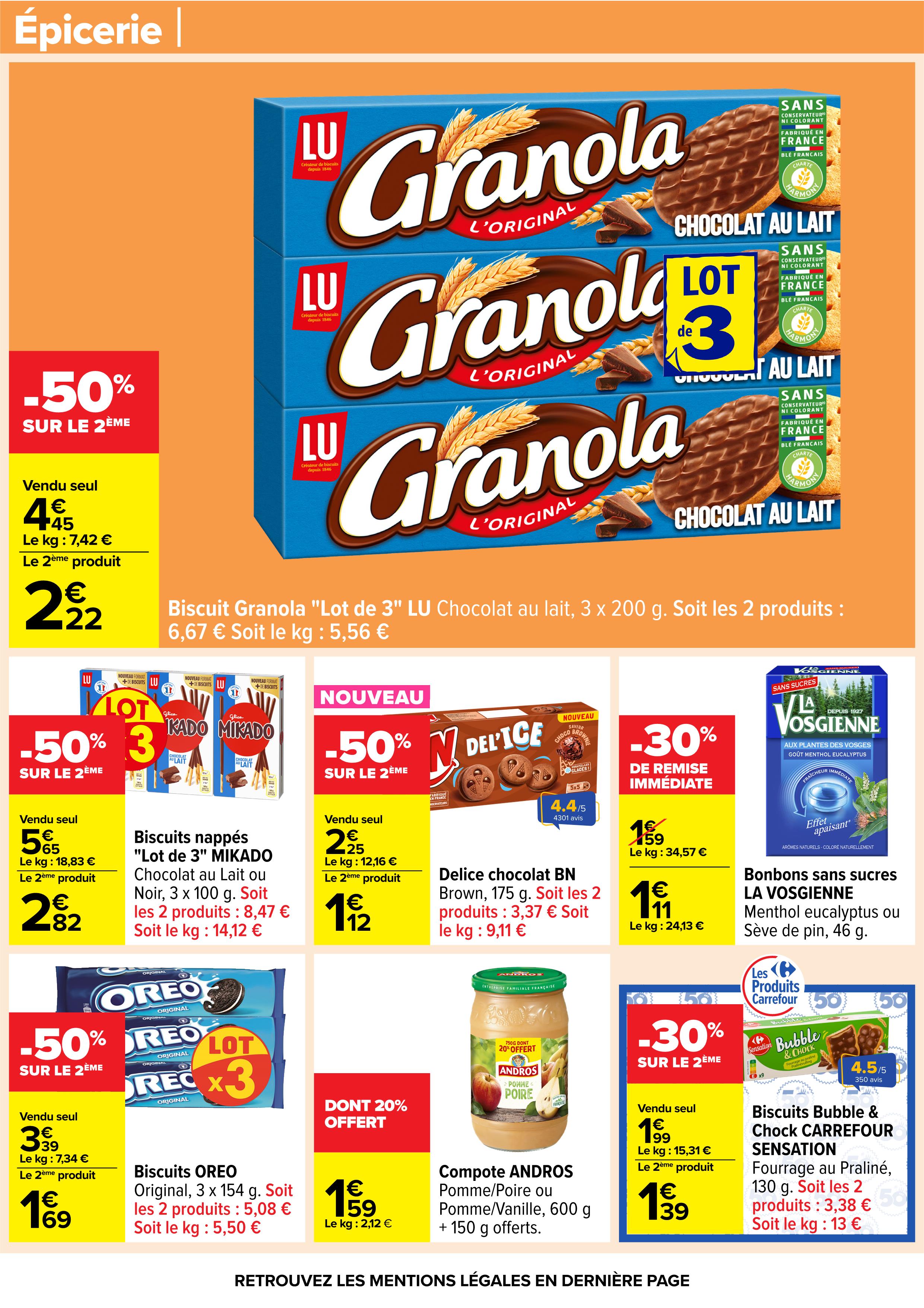 Offres Carrefour France de 17 à 30 mars 2026 BIENVENUE EN ITALIE