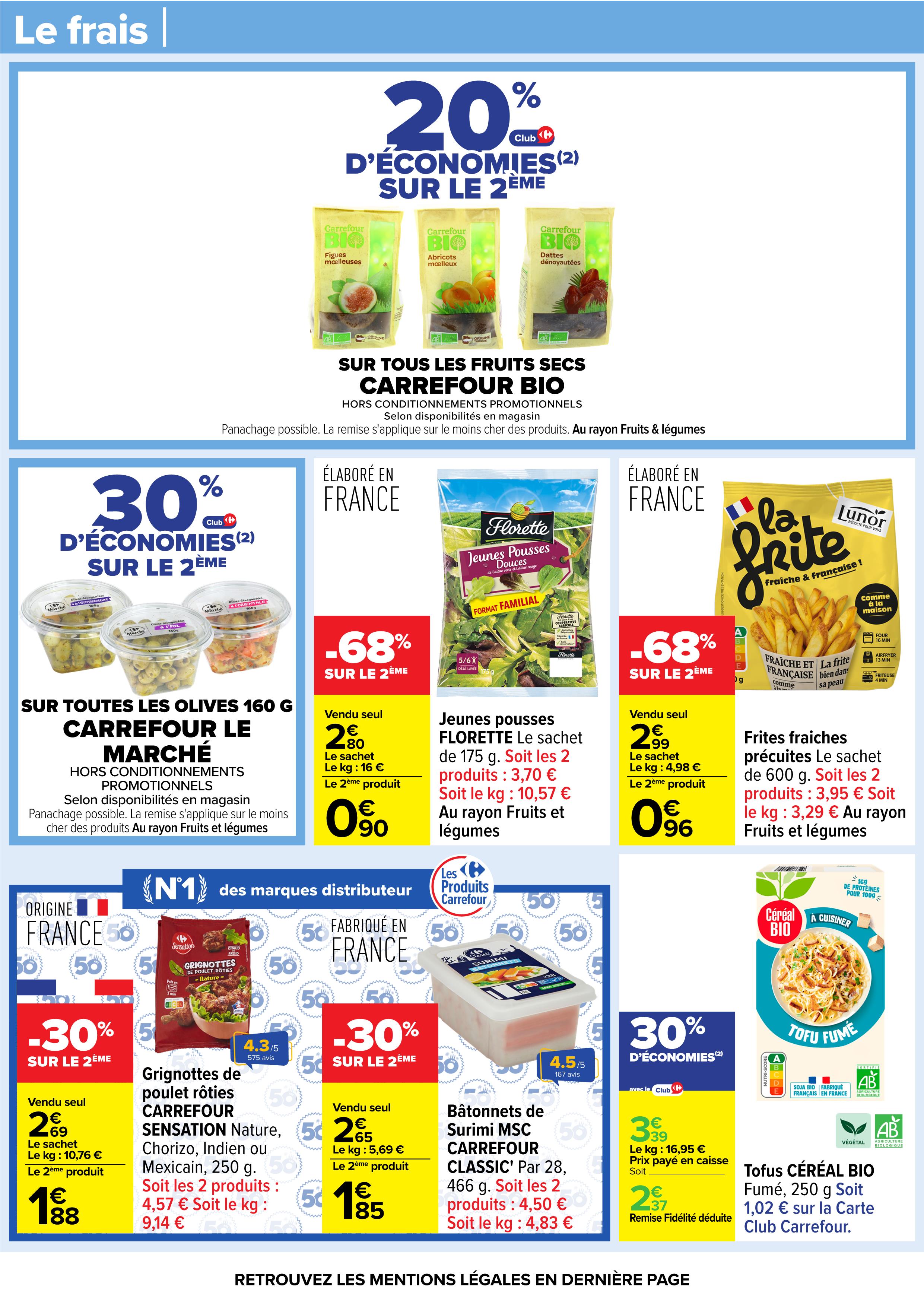 Offres Carrefour France de 17 à 30 mars 2026 BIENVENUE EN ITALIE