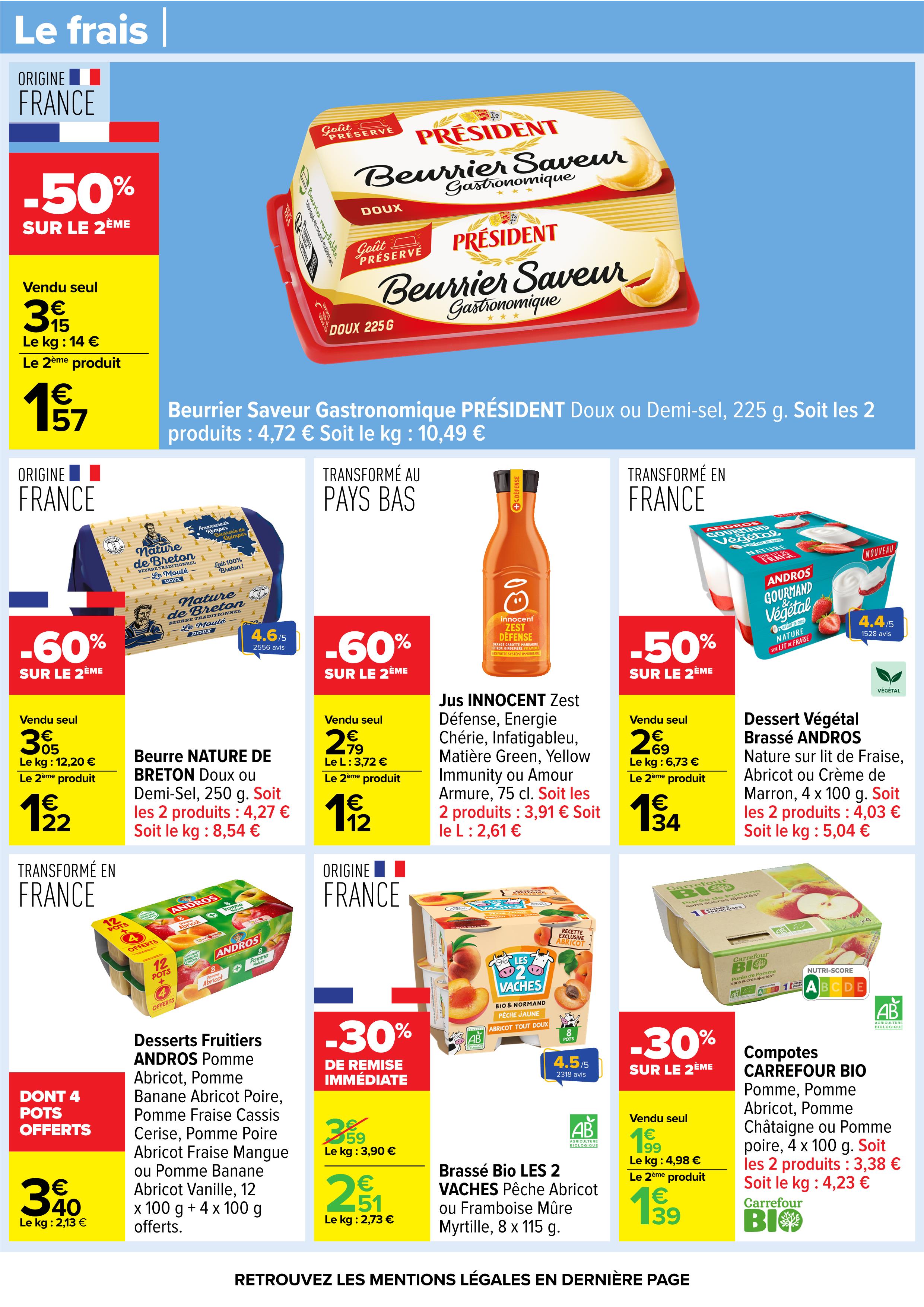 Offres Carrefour France de 17 à 30 mars 2026 BIENVENUE EN ITALIE