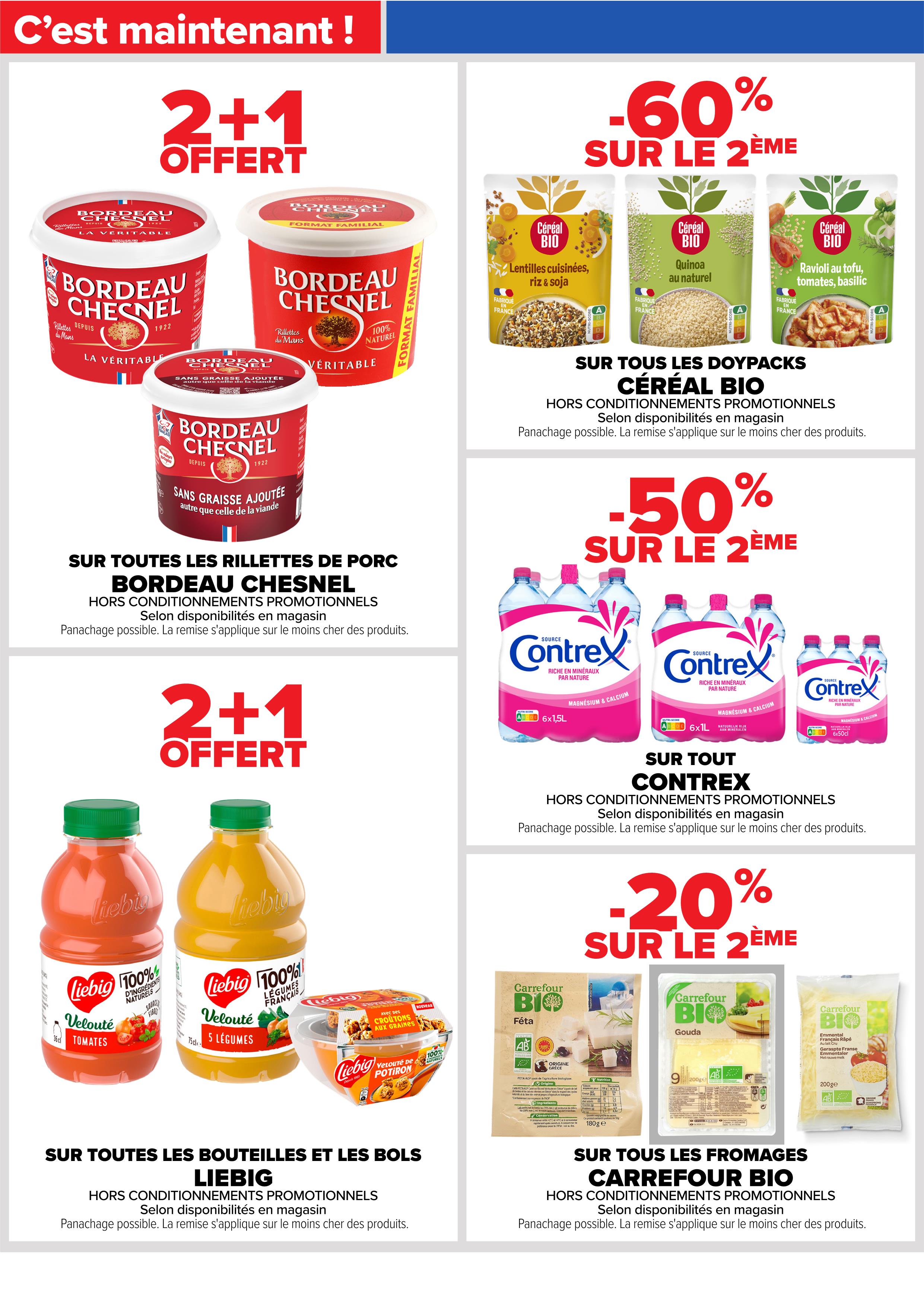 Offres Carrefour France de 17 à 30 mars 2026 BIENVENUE EN ITALIE