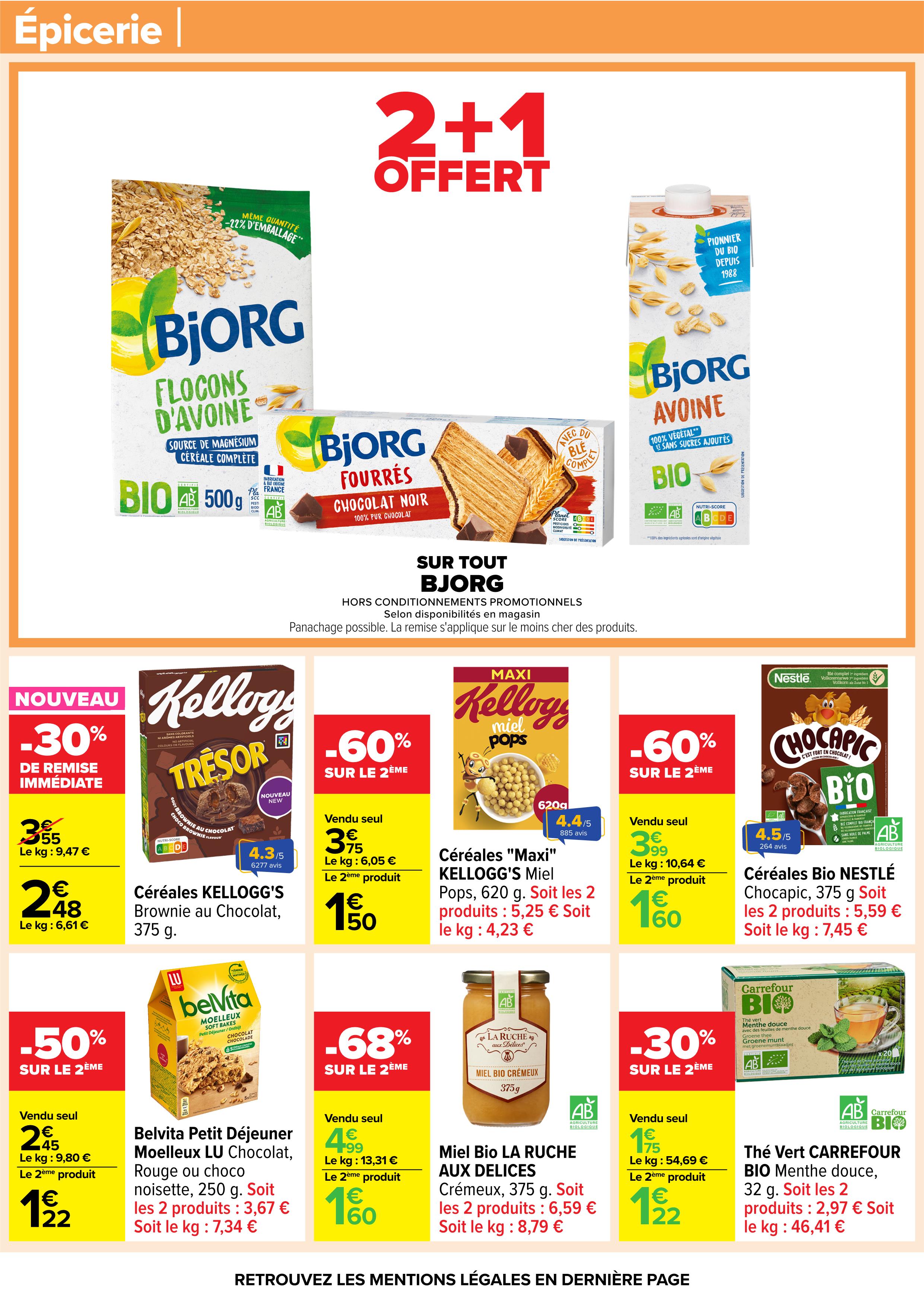 Offres Carrefour France de 17 à 30 mars 2026 BIENVENUE EN ITALIE