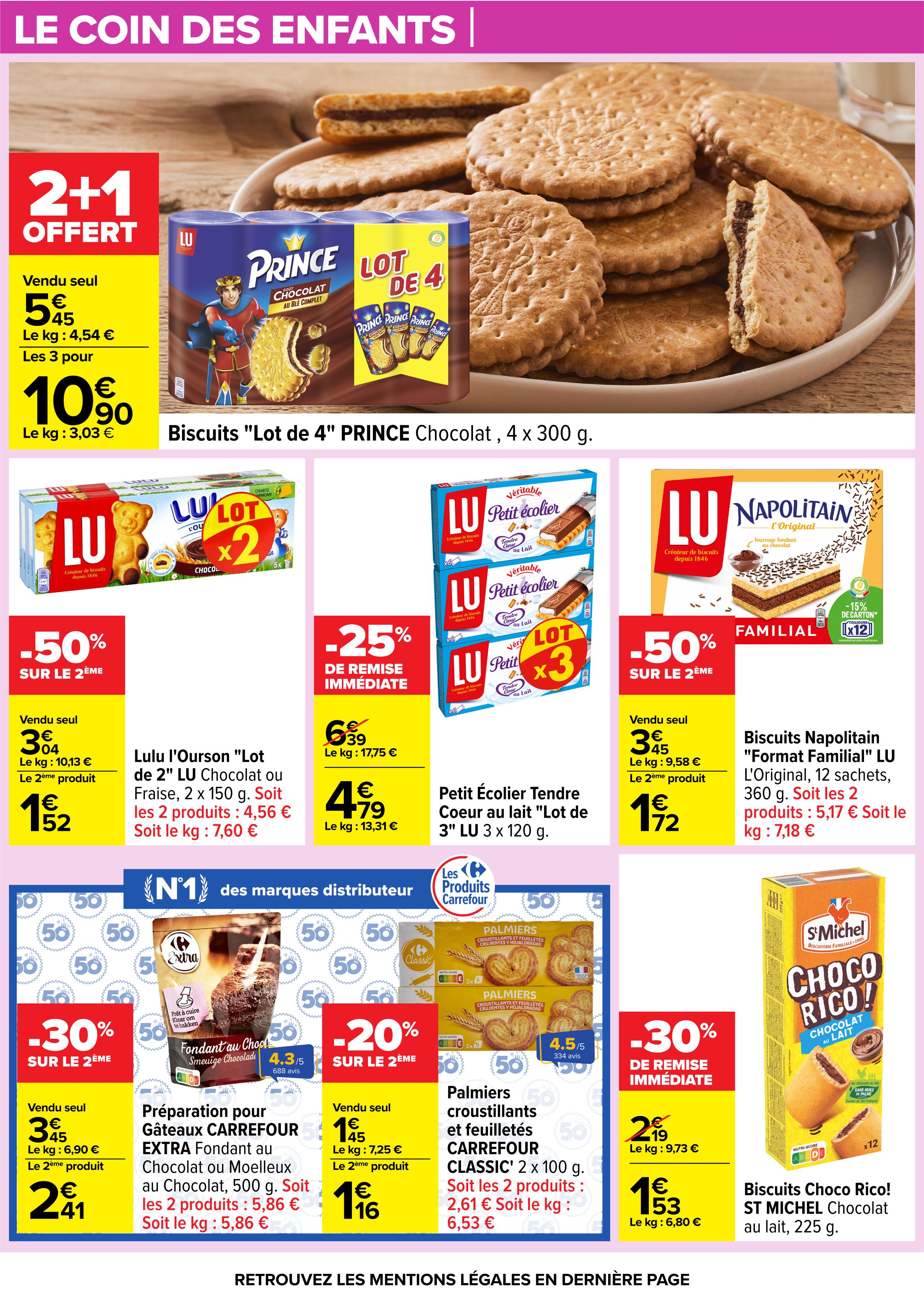 Offres Carrefour France de 24 mars à 6 avril 2026 PÂQUES POUR TOUS LES GOÛTS