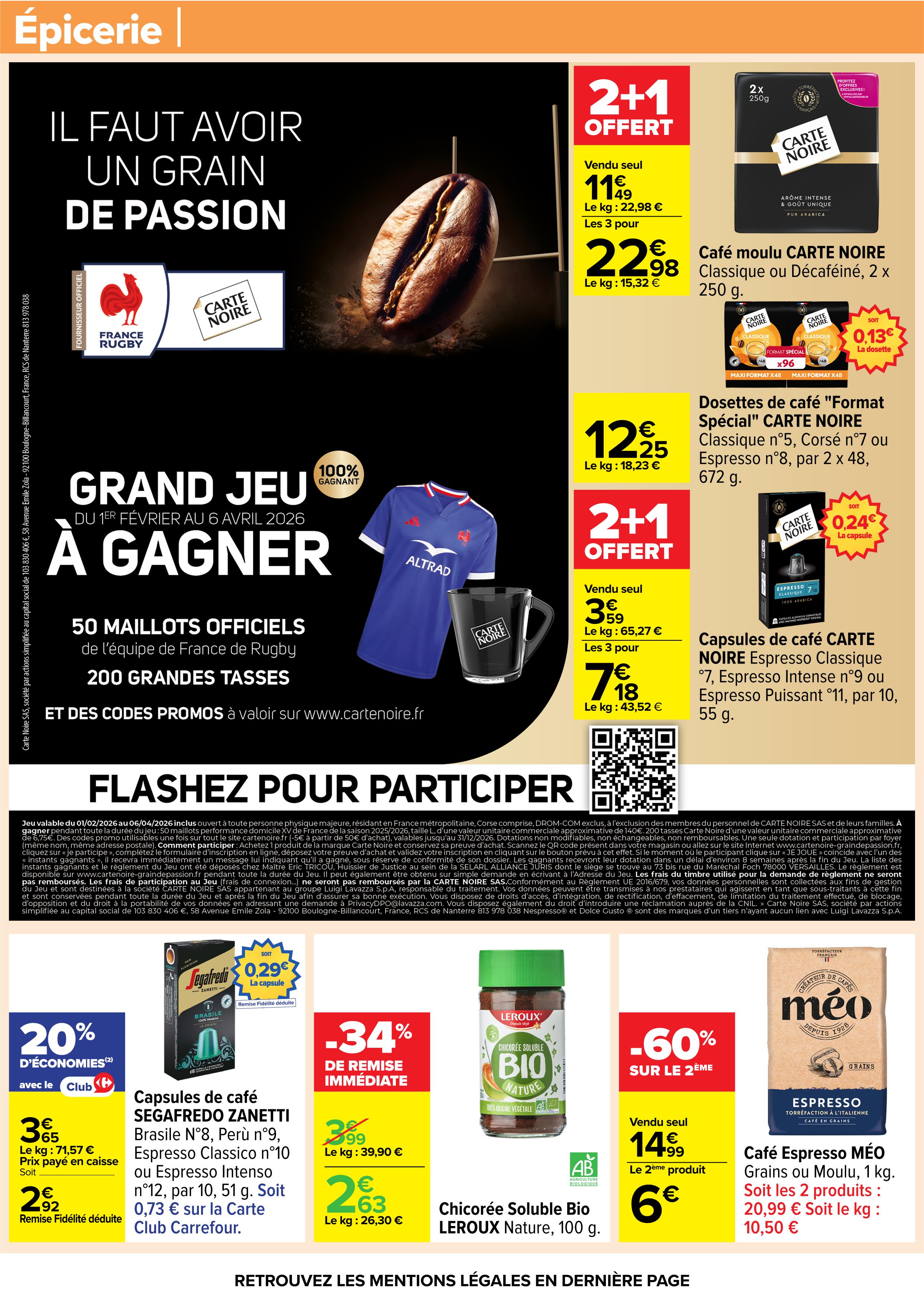 Offres Carrefour France de 24 mars à 6 avril 2026 PÂQUES POUR TOUS LES GOÛTS