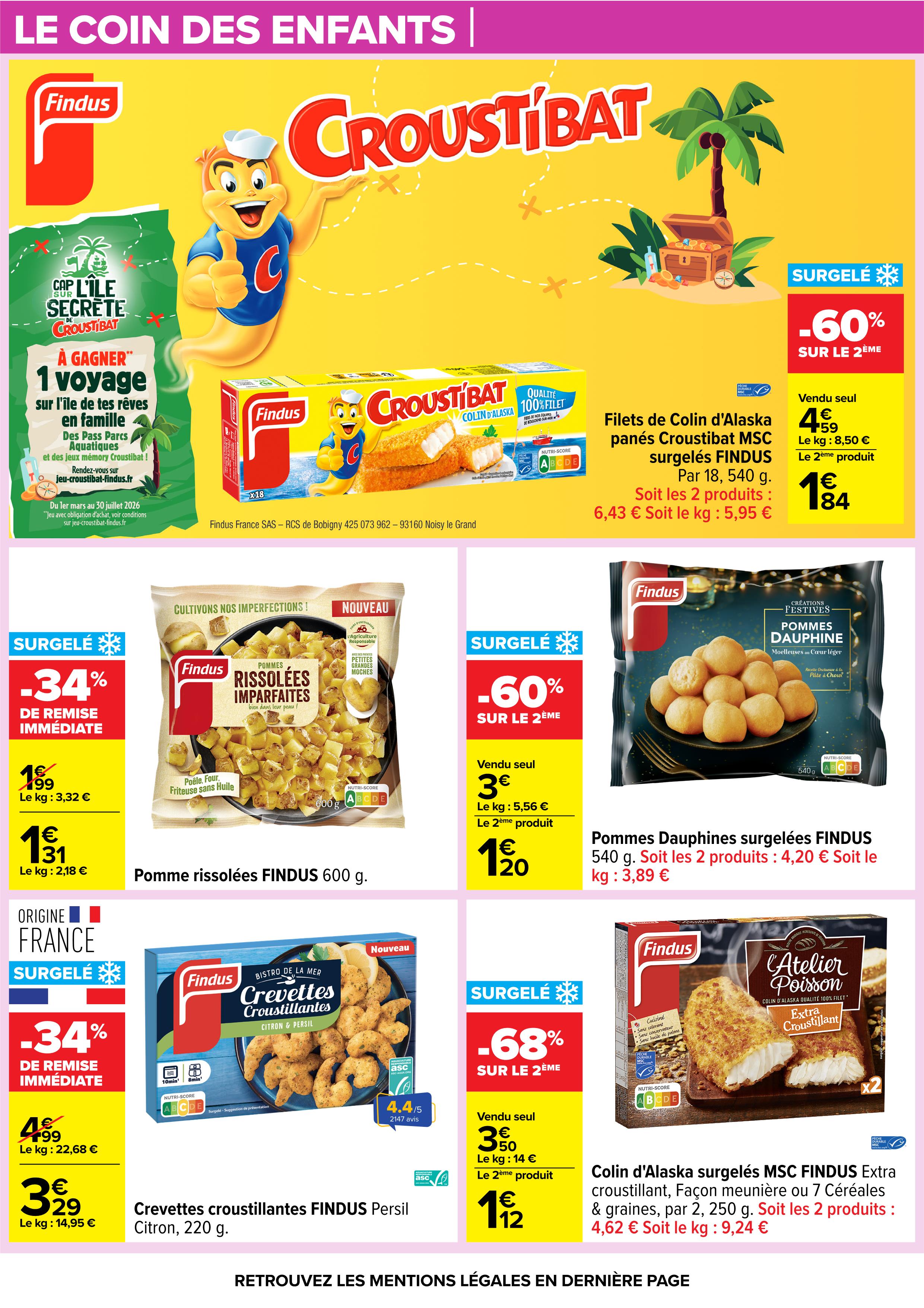 Offres Carrefour France de 24 mars à 6 avril 2026 PÂQUES POUR TOUS LES GOÛTS