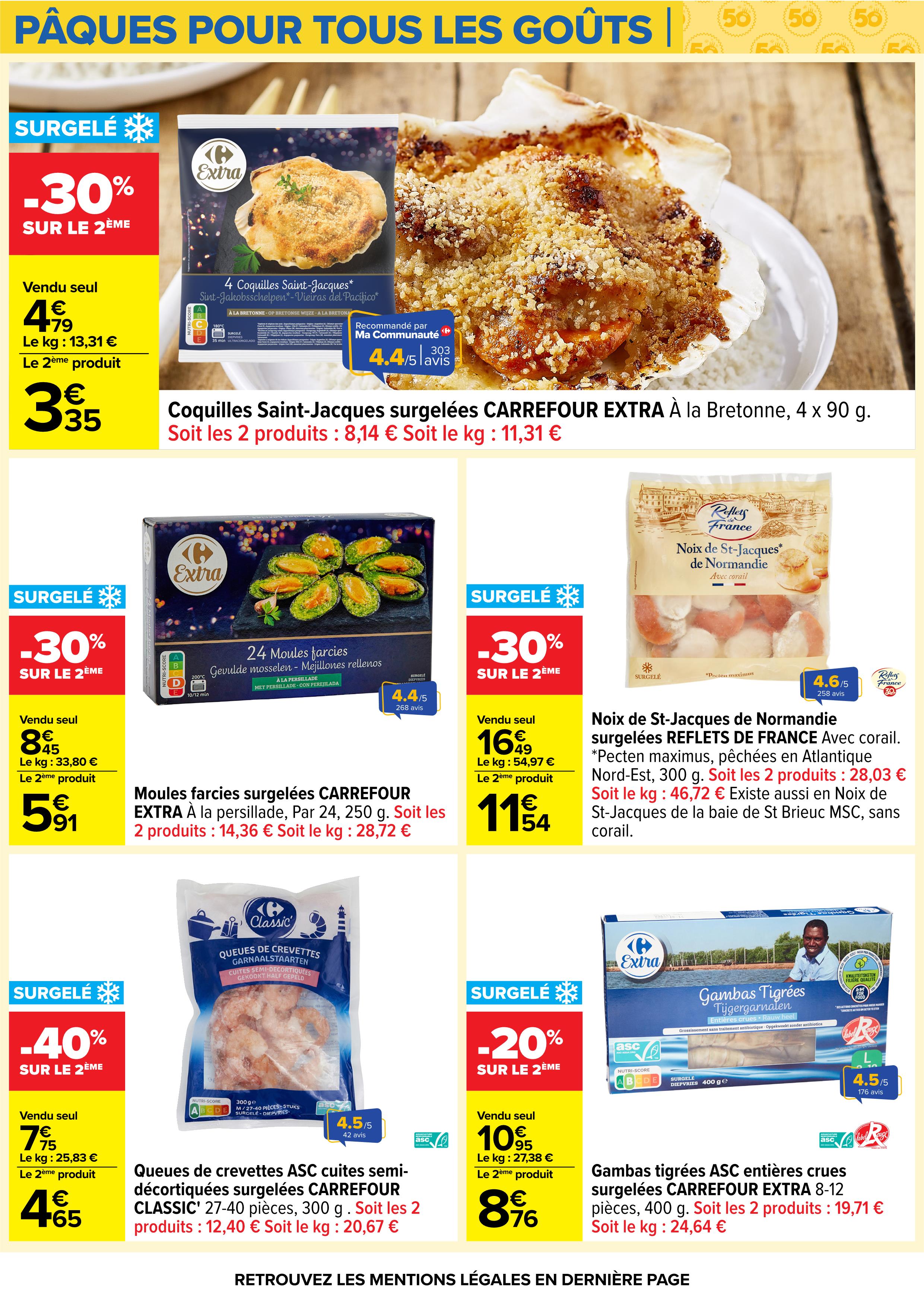 Offres Carrefour France de 24 mars à 6 avril 2026 PÂQUES POUR TOUS LES GOÛTS