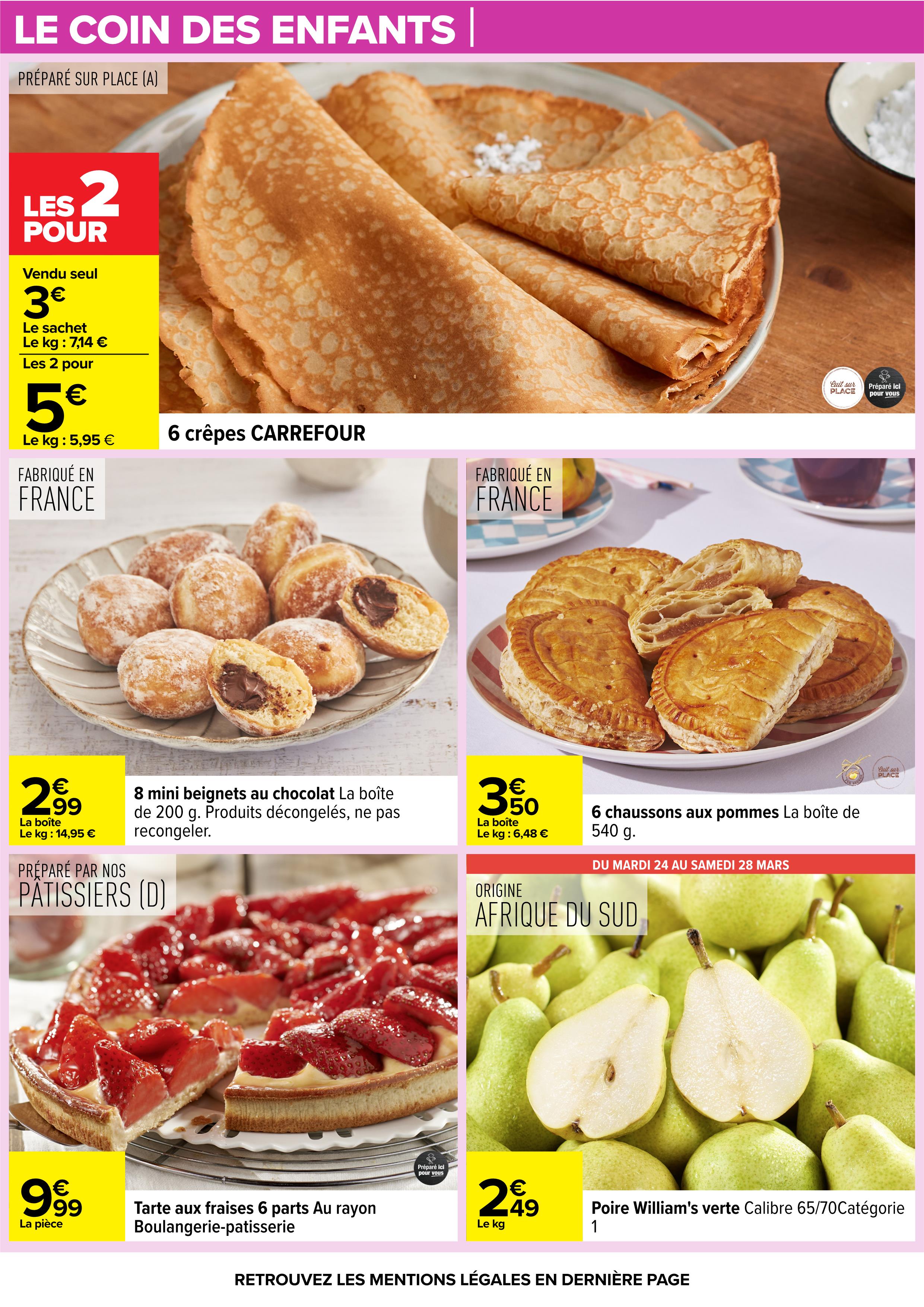 Offres Carrefour France de 24 mars à 6 avril 2026 PÂQUES POUR TOUS LES GOÛTS