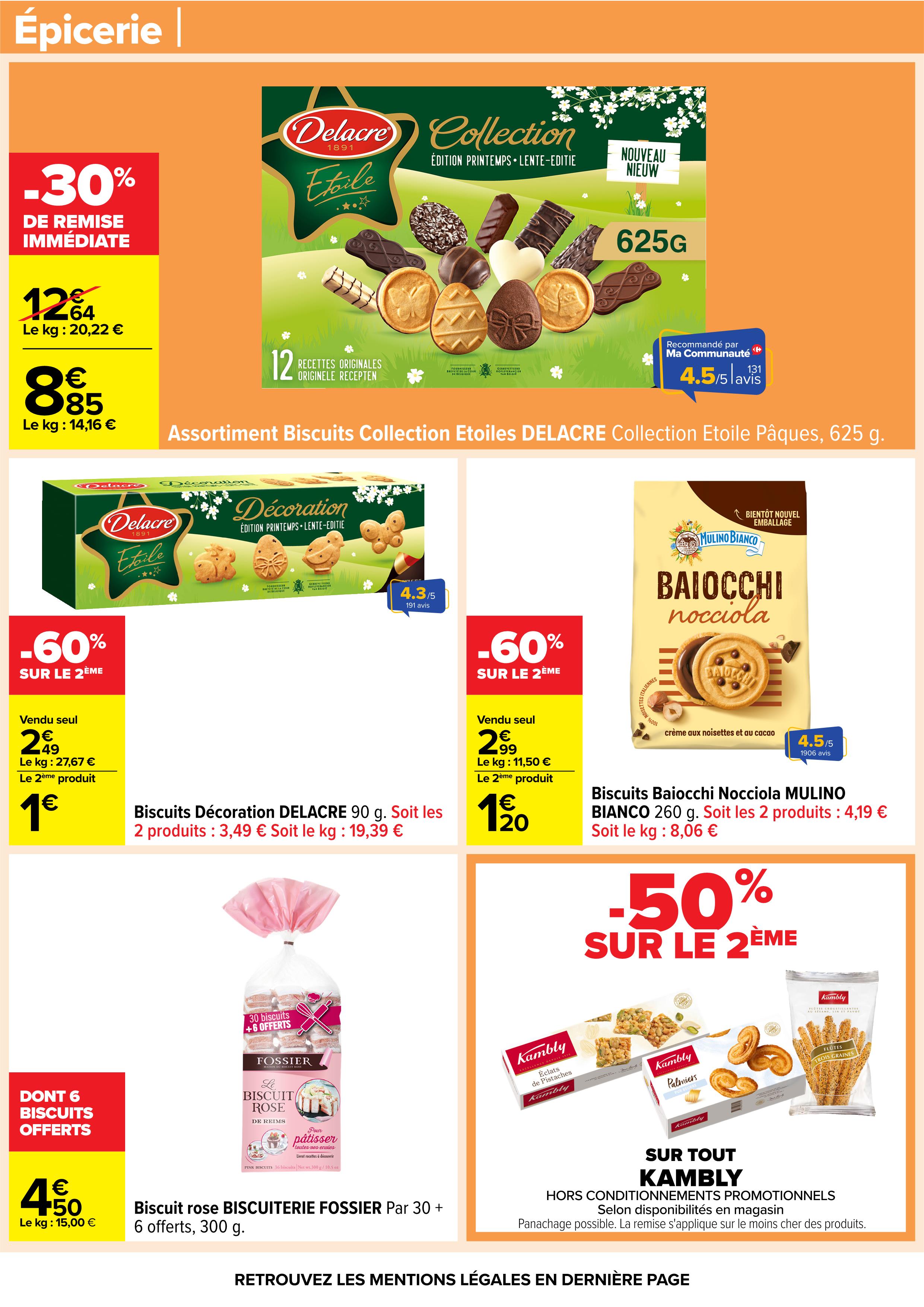 Offres Carrefour France de 24 mars à 6 avril 2026 PÂQUES POUR TOUS LES GOÛTS