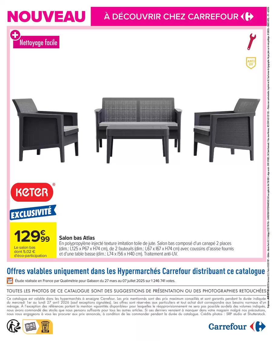 Carrefour France offers from 1 to 27 April 2026 The news you should not miss