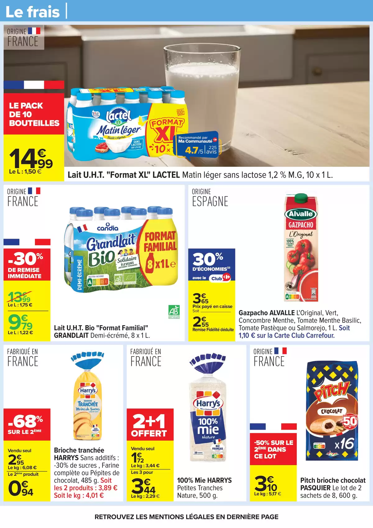 Ofertas de Carrefour Francia de 31 marzo a 13 abril 2026 FIESTA CREPES