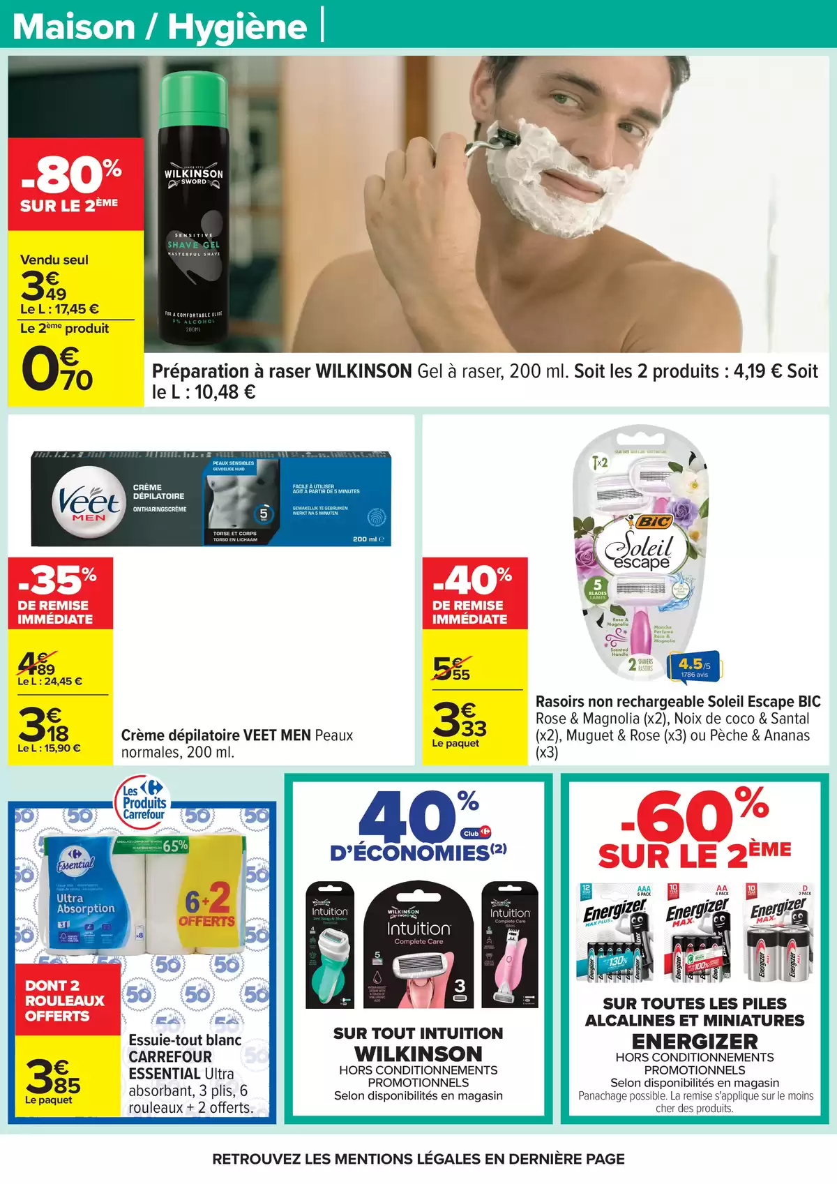 Ofertas de Carrefour Francia de 31 marzo a 13 abril 2026 FIESTA CREPES