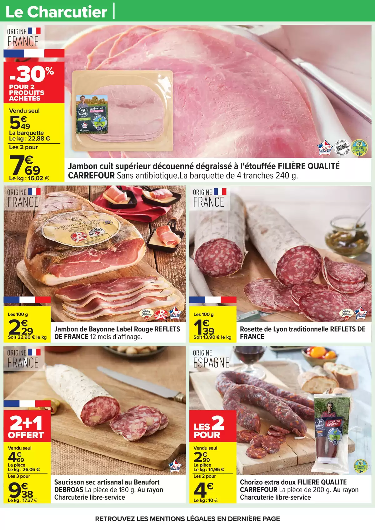 Ofertas de Carrefour Francia de 31 marzo a 13 abril 2026 FIESTA CREPES
