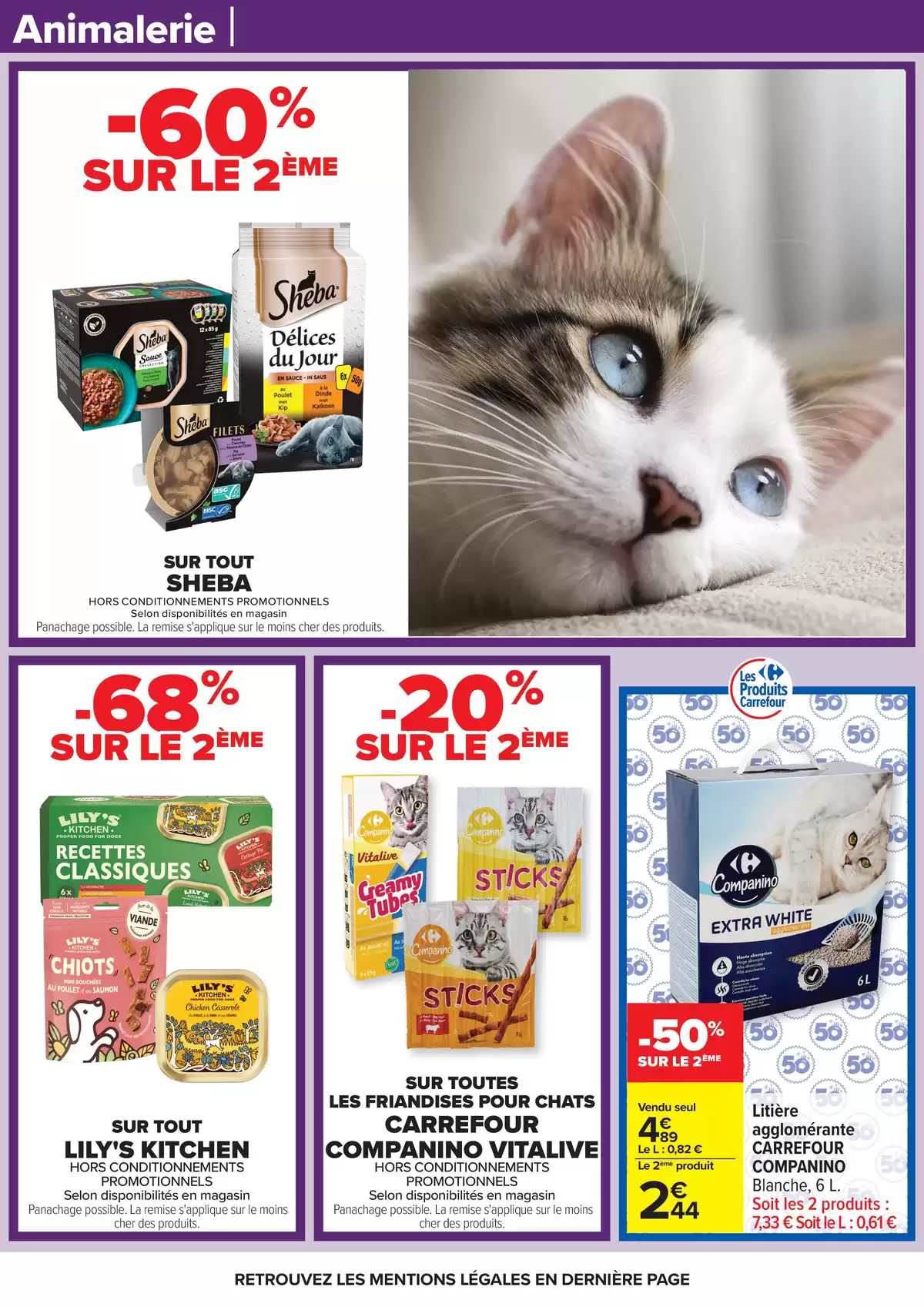 Ofertas de Carrefour Francia de 31 marzo a 13 abril 2026 FIESTA CREPES