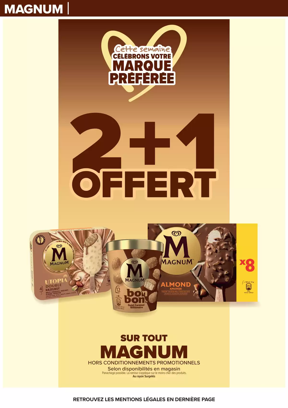 Ofertas de Carrefour Francia de 31 marzo a 13 abril 2026 FIESTA CREPES