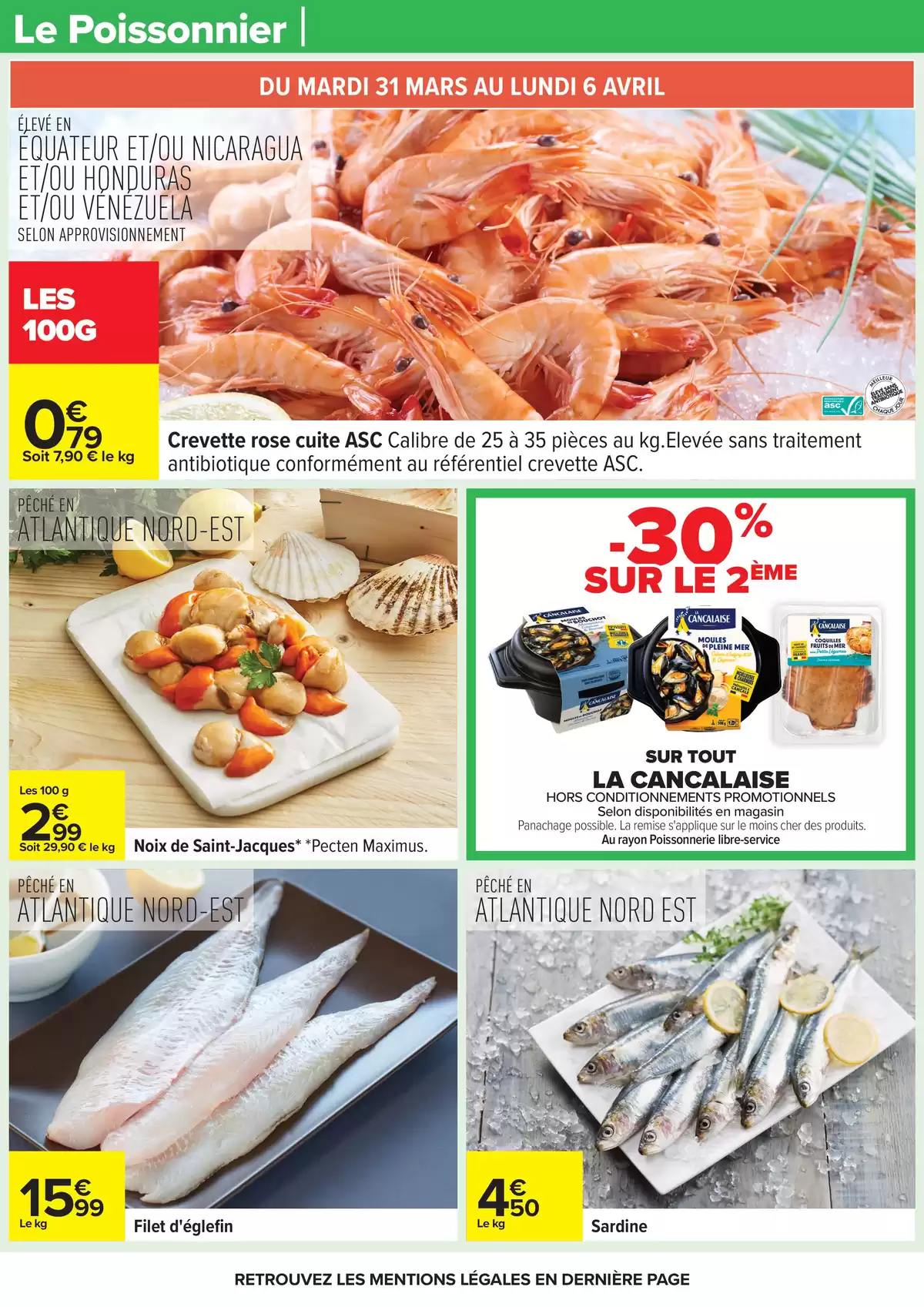 Ofertas de Carrefour Francia de 31 marzo a 13 abril 2026 FIESTA CREPES