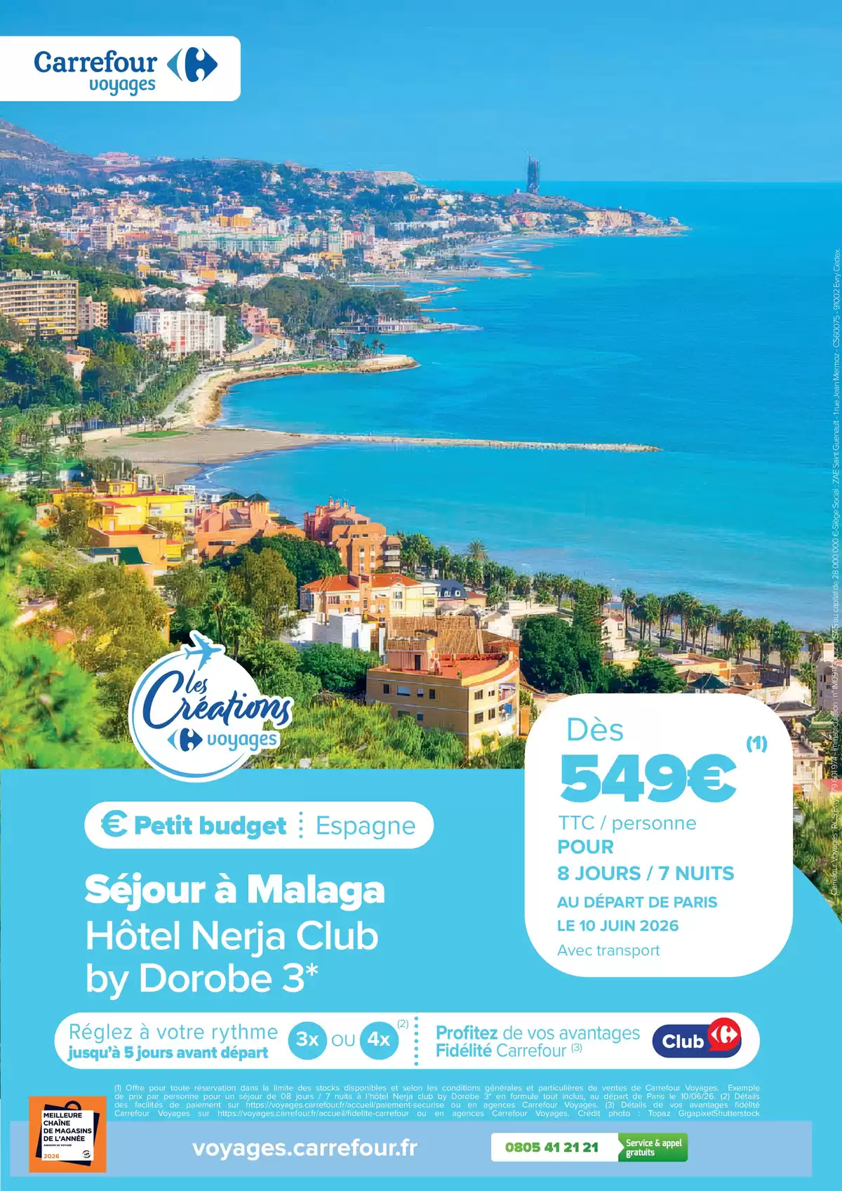 Ofertas de Carrefour Francia de 31 marzo a 13 abril 2026 FIESTA CREPES