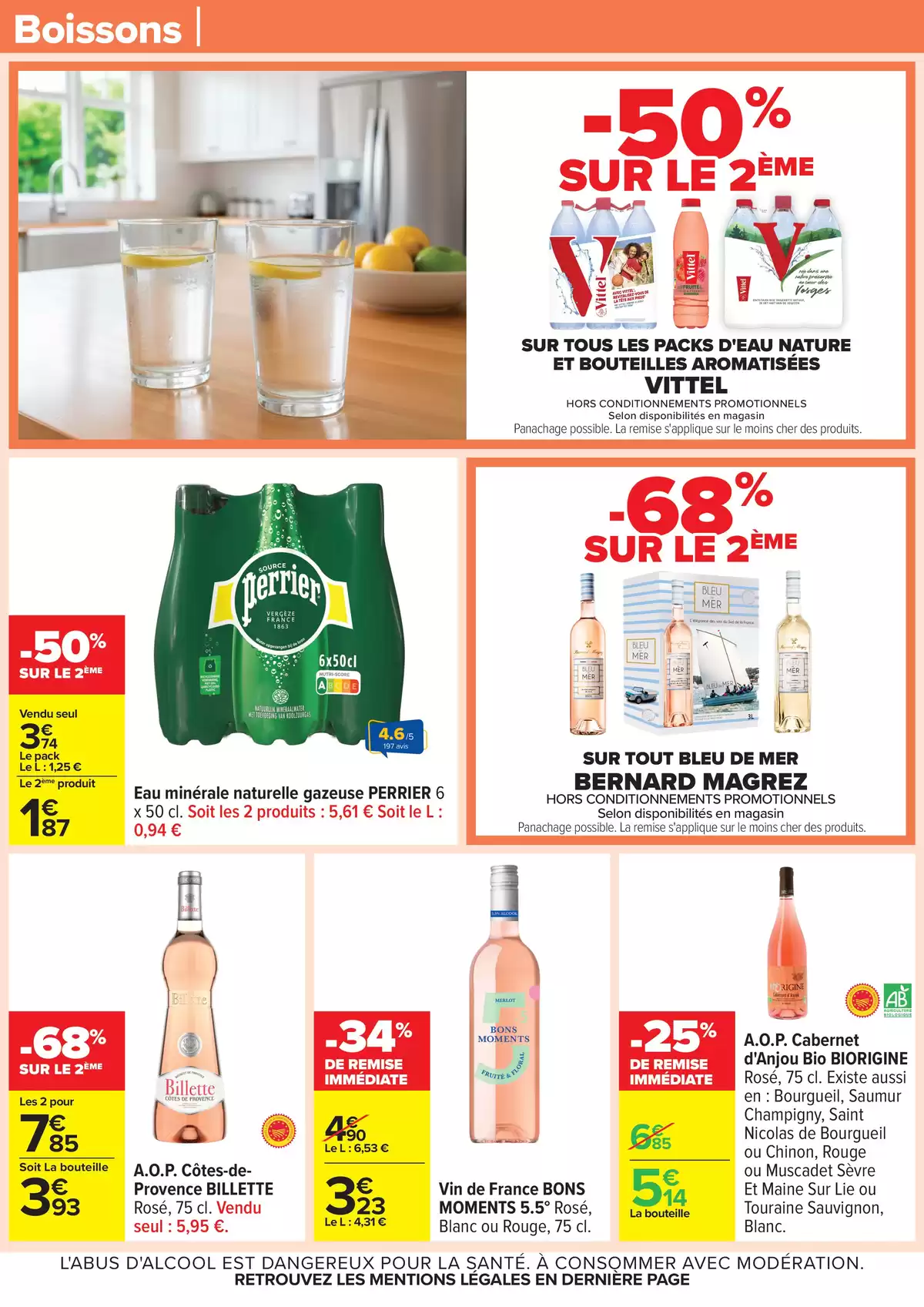 Ofertas de Carrefour Francia de 31 marzo a 13 abril 2026 FIESTA CREPES