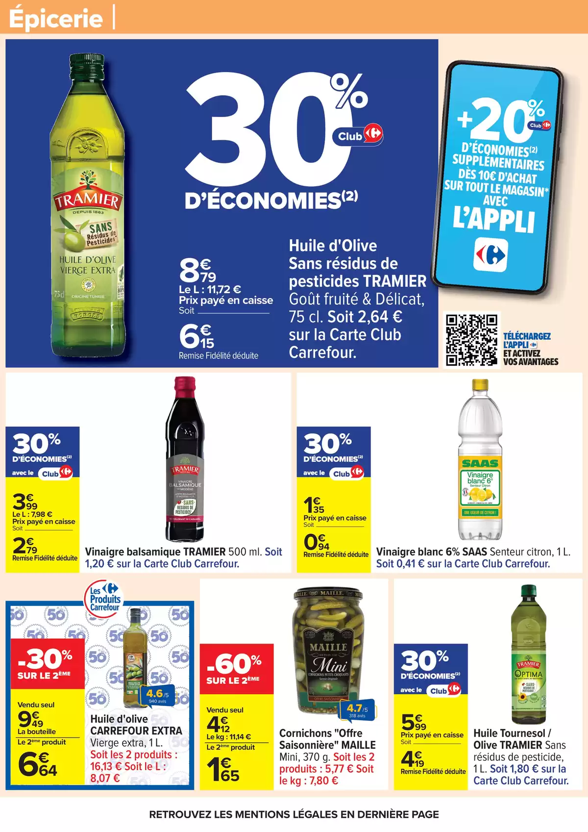 Ofertas de Carrefour Francia de 31 marzo a 13 abril 2026 FIESTA CREPES