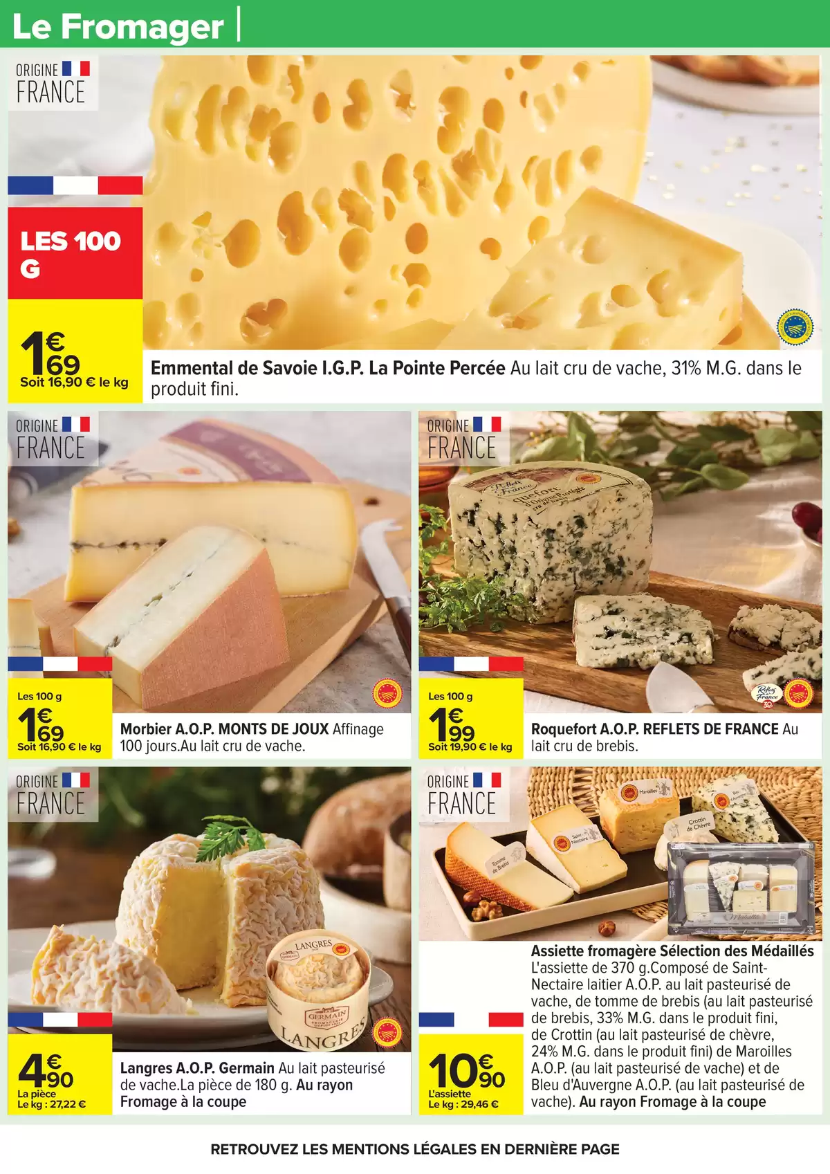 Ofertas de Carrefour Francia de 31 marzo a 13 abril 2026 FIESTA CREPES