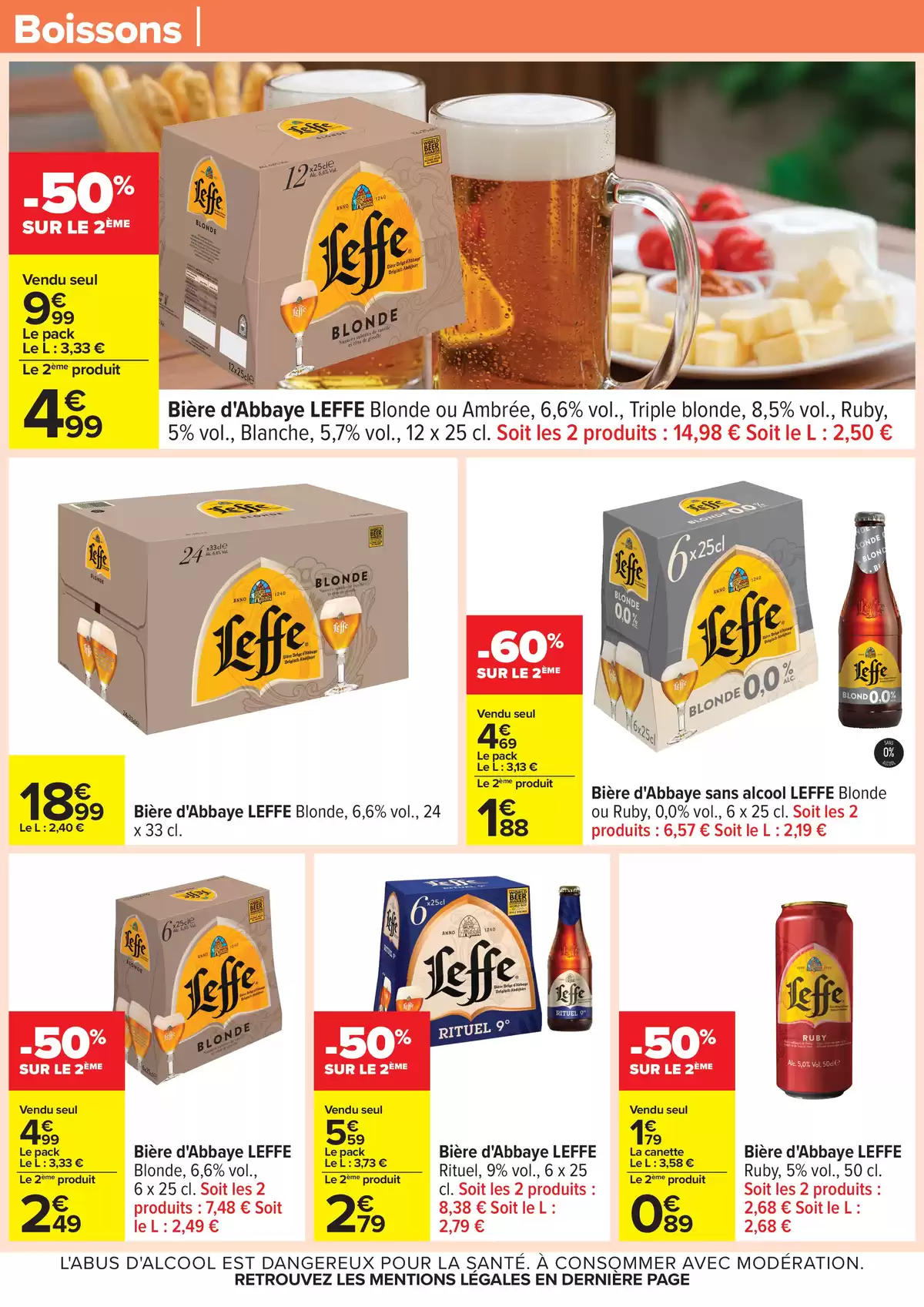 Ofertas de Carrefour Francia de 31 marzo a 13 abril 2026 FIESTA CREPES