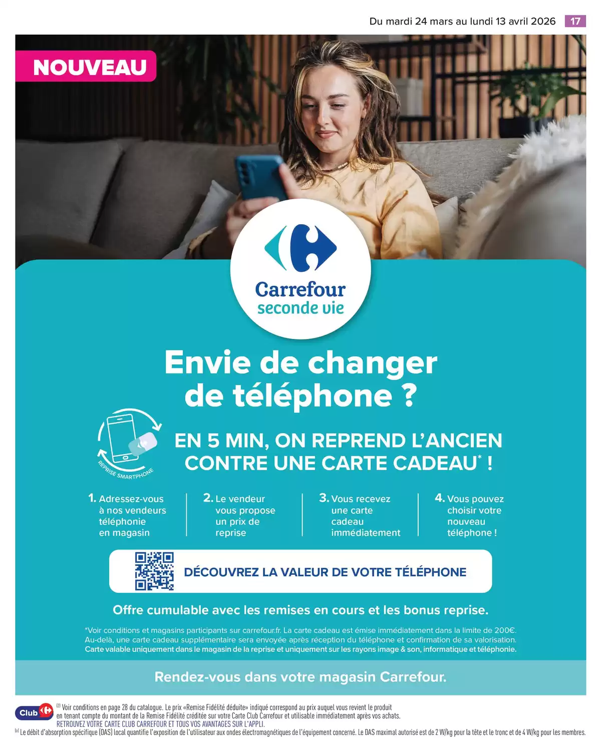 Ofertas de Carrefour Francia de 24 marzo a 13 abril 2026 Hagan Entrar las Buenas Ofertas de Primavera