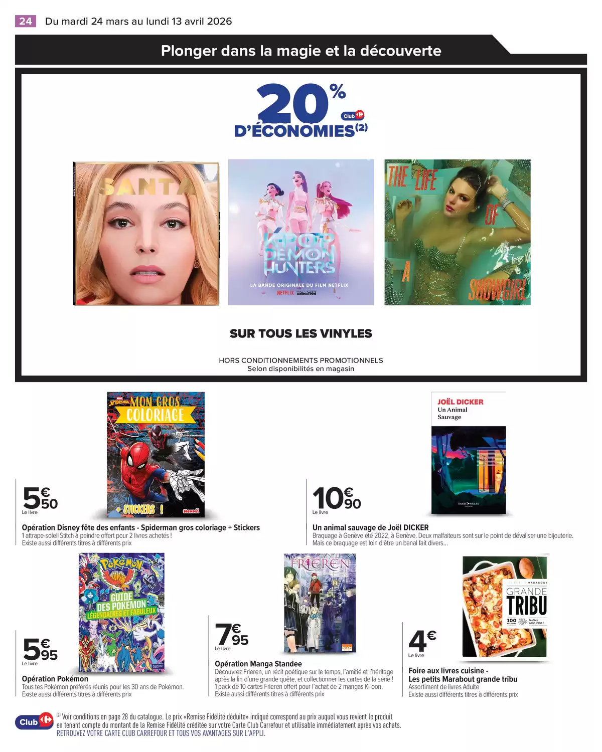 Ofertas de Carrefour Francia de 24 marzo a 13 abril 2026 Hagan Entrar las Buenas Ofertas de Primavera