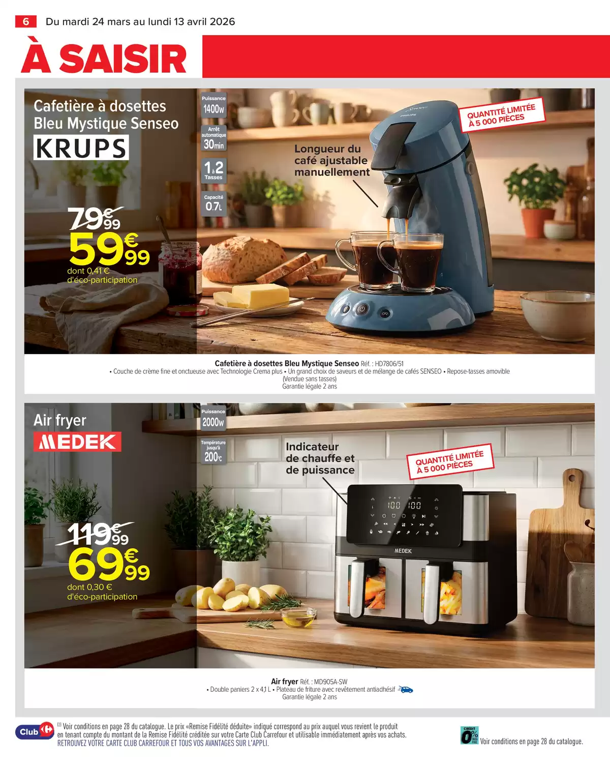 Ofertas de Carrefour Francia de 24 marzo a 13 abril 2026 Hagan Entrar las Buenas Ofertas de Primavera