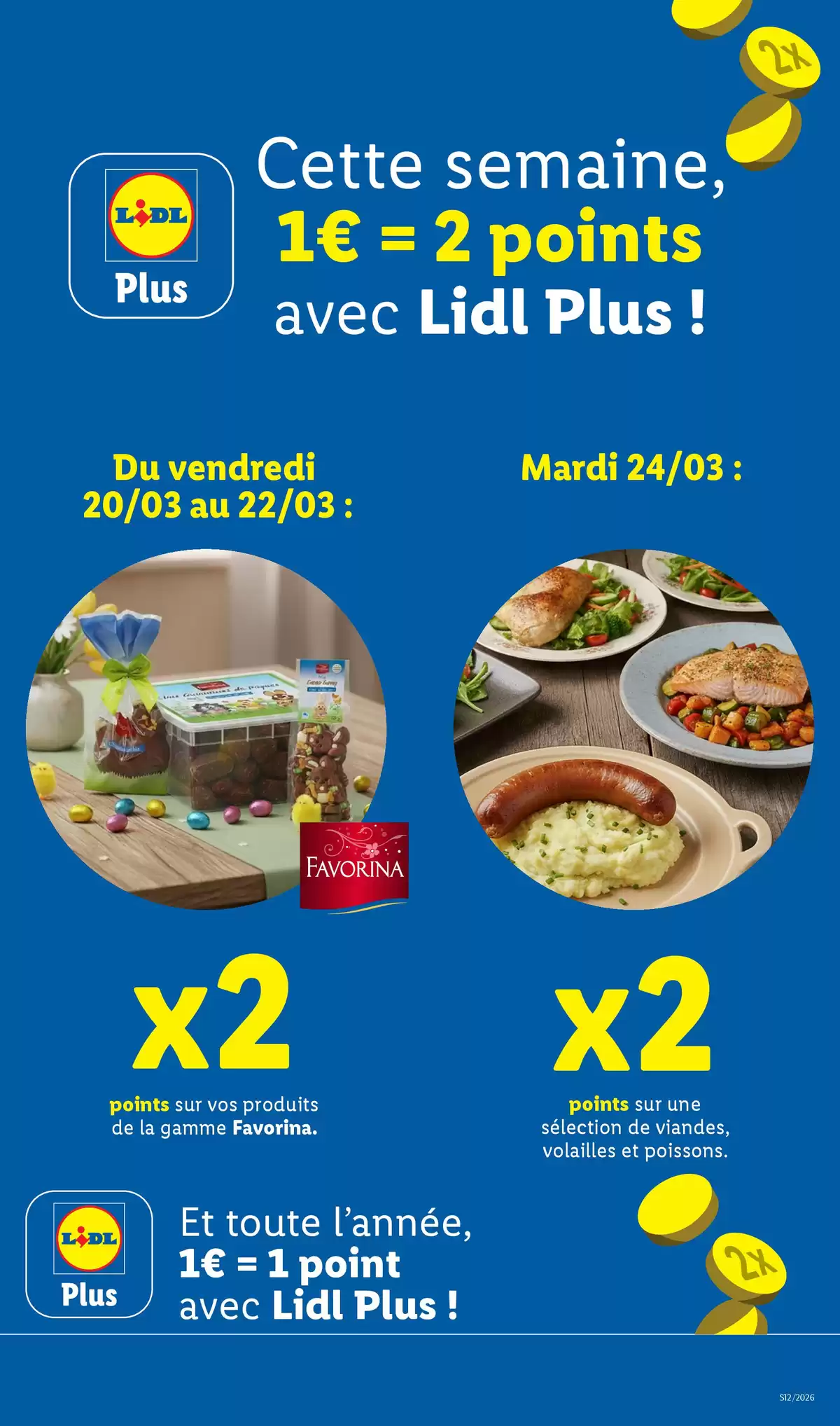 Offres Lidl France de 20 à 25 mars 2026 De Bons Produits pour Pâques, Ça Vaut le Coup
