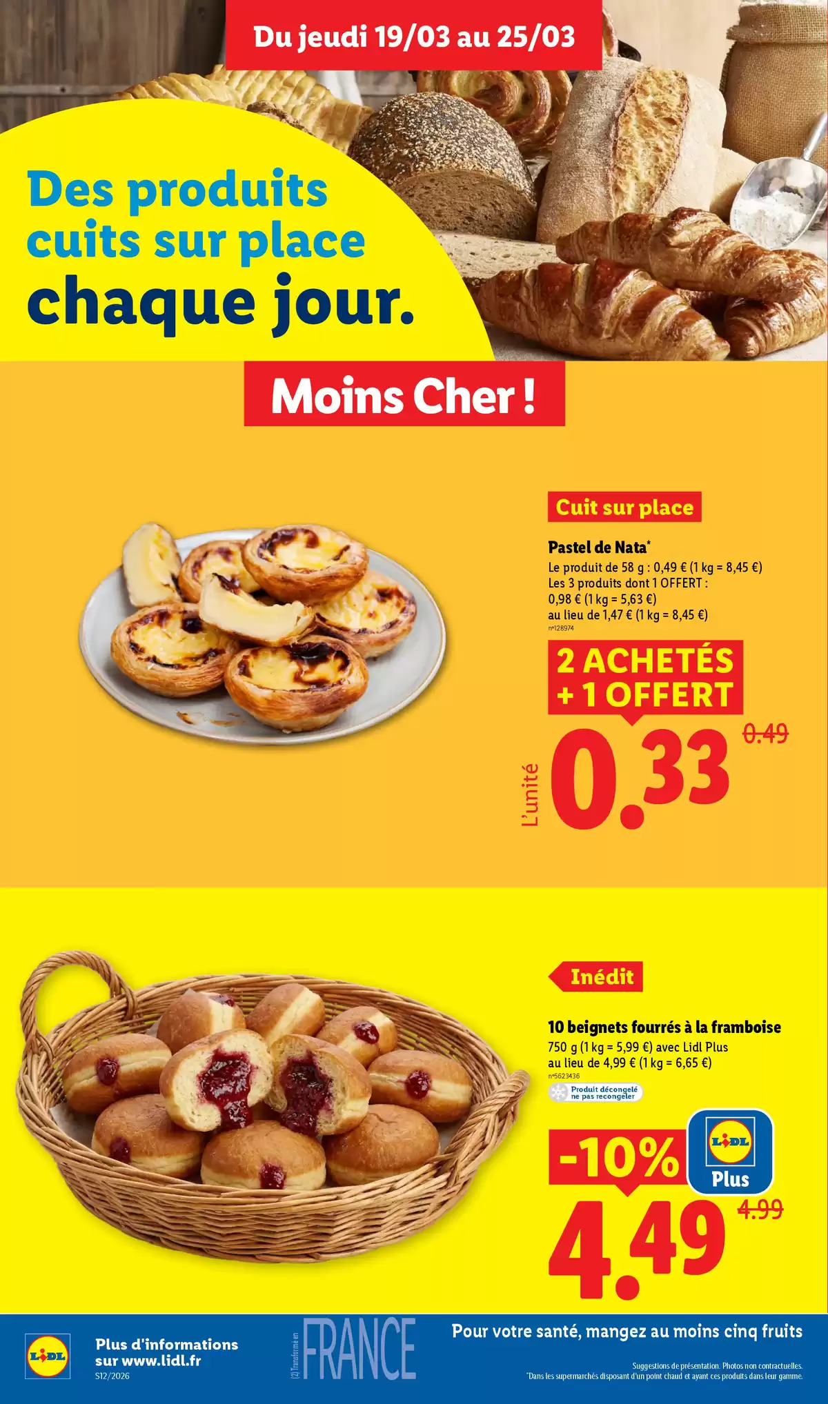 Offres Lidl France de 20 à 25 mars 2026 De Bons Produits pour Pâques, Ça Vaut le Coup