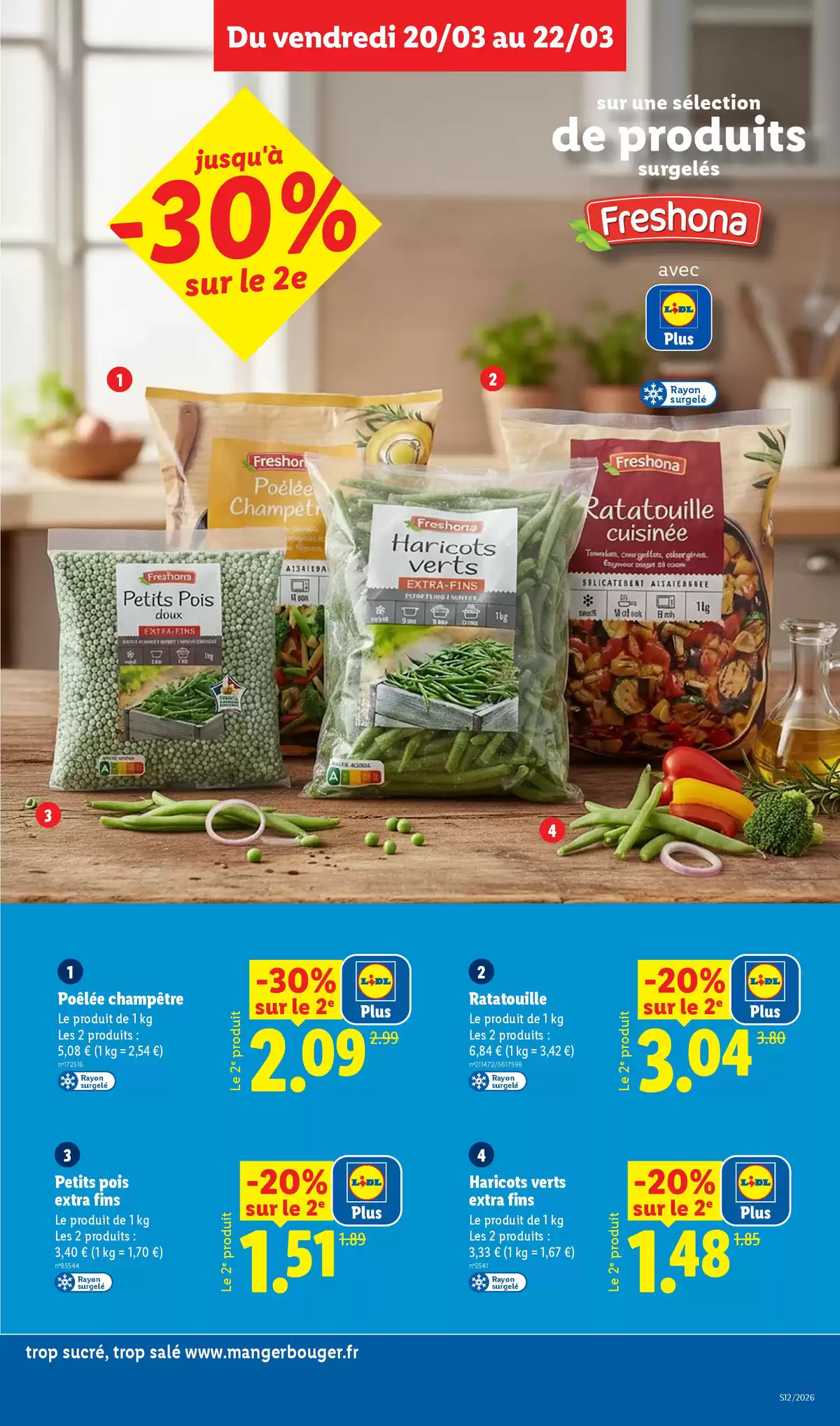 Offres Lidl France de 20 à 25 mars 2026 De Bons Produits pour Pâques, Ça Vaut le Coup