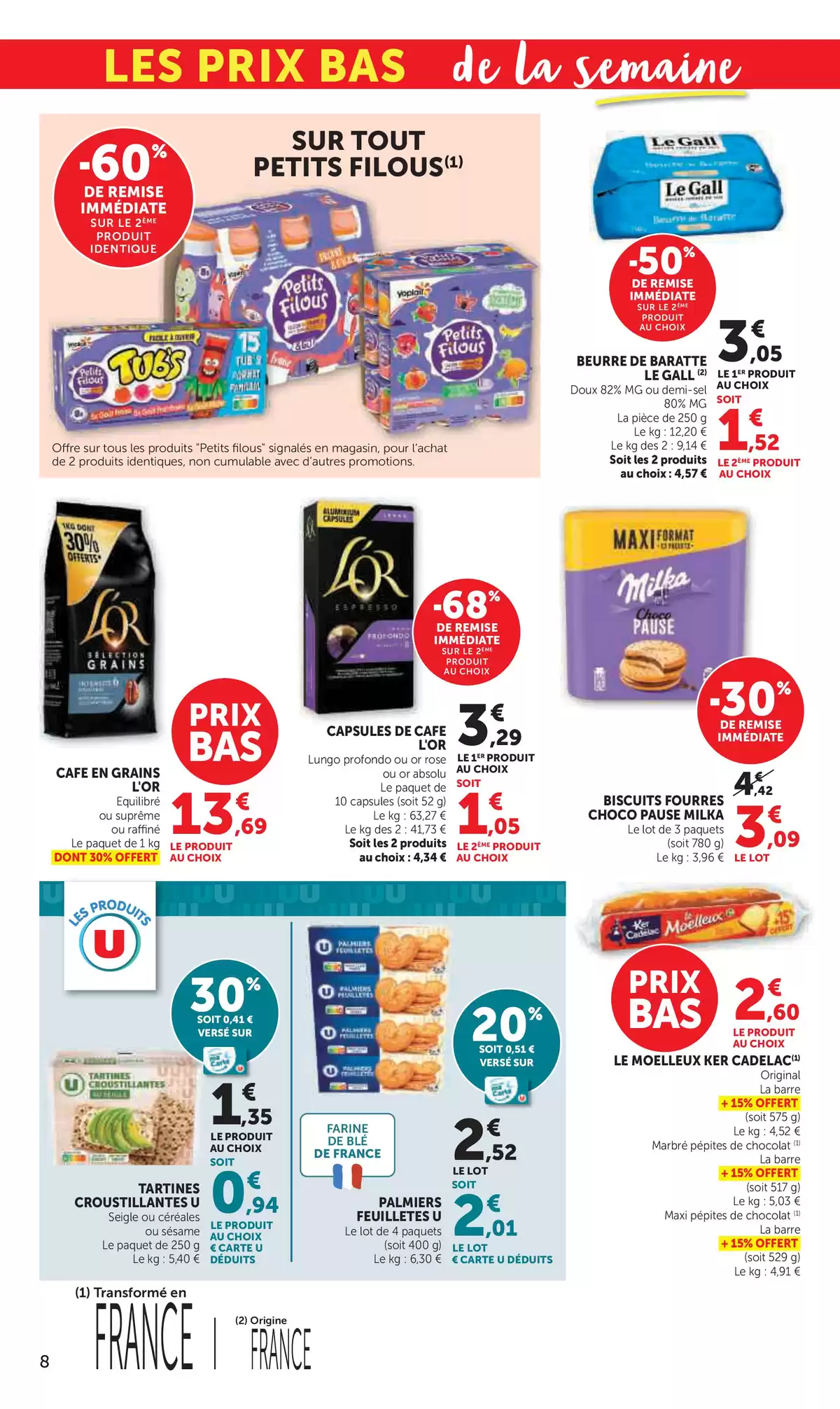 Offres U Express France de 17 à 29 mars 2026 Nos offres du moment