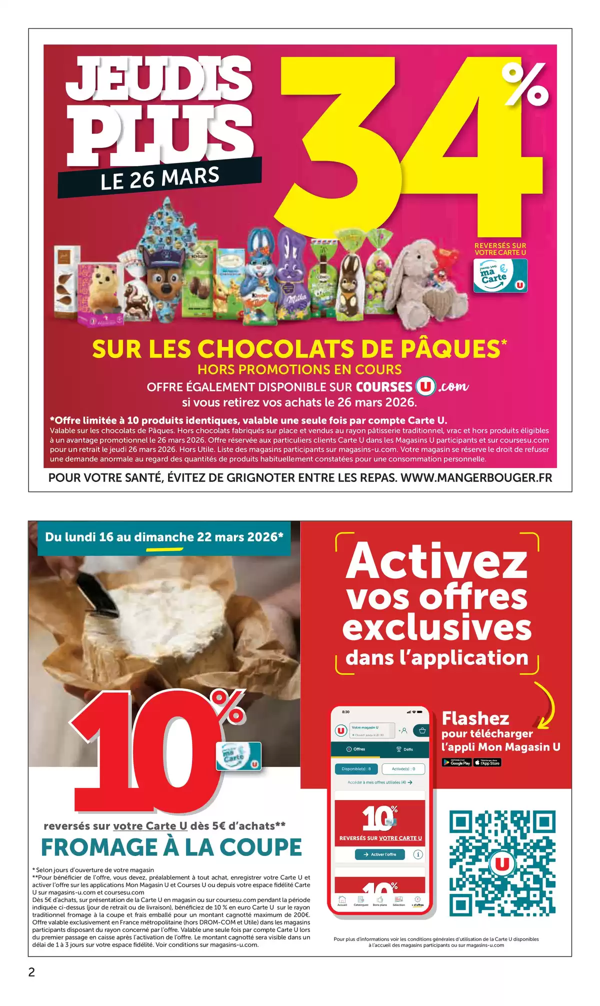 Offres U Express France de 17 à 29 mars 2026 Nos offres du moment