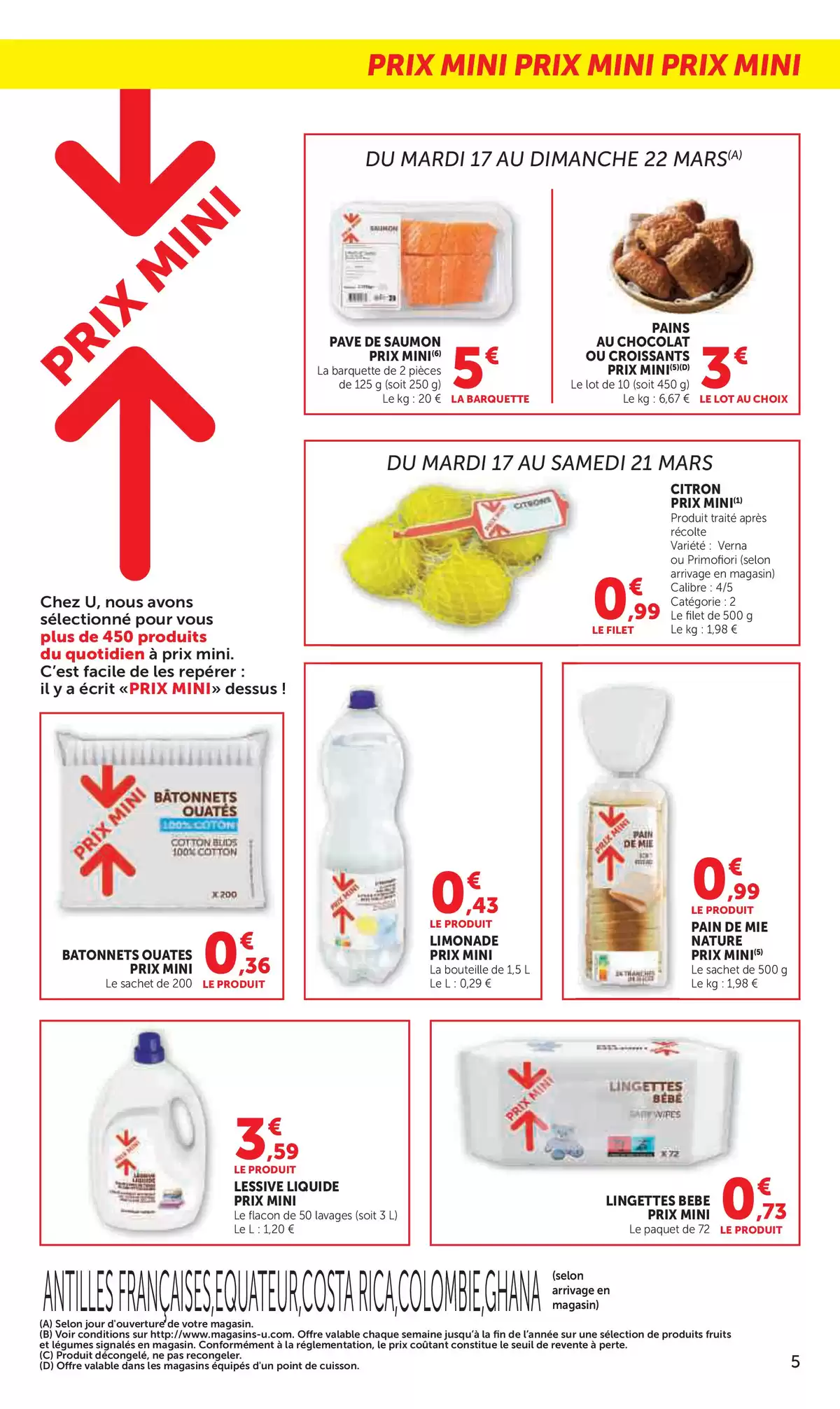 Offres U Express France de 17 à 29 mars 2026 Nos offres du moment