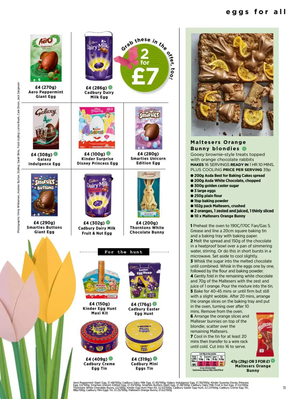 عروض آسدا سوبر ماركت المملكة المتحدة من ١ مارس حتى ٣١ مايو ٢٠٢٦ دليل أسدا الربيعي - آسدا سوبر ماركت - المملكة المتحدة - 1 مارس 2026 – 31 مايو 2026 - صفحة 11
