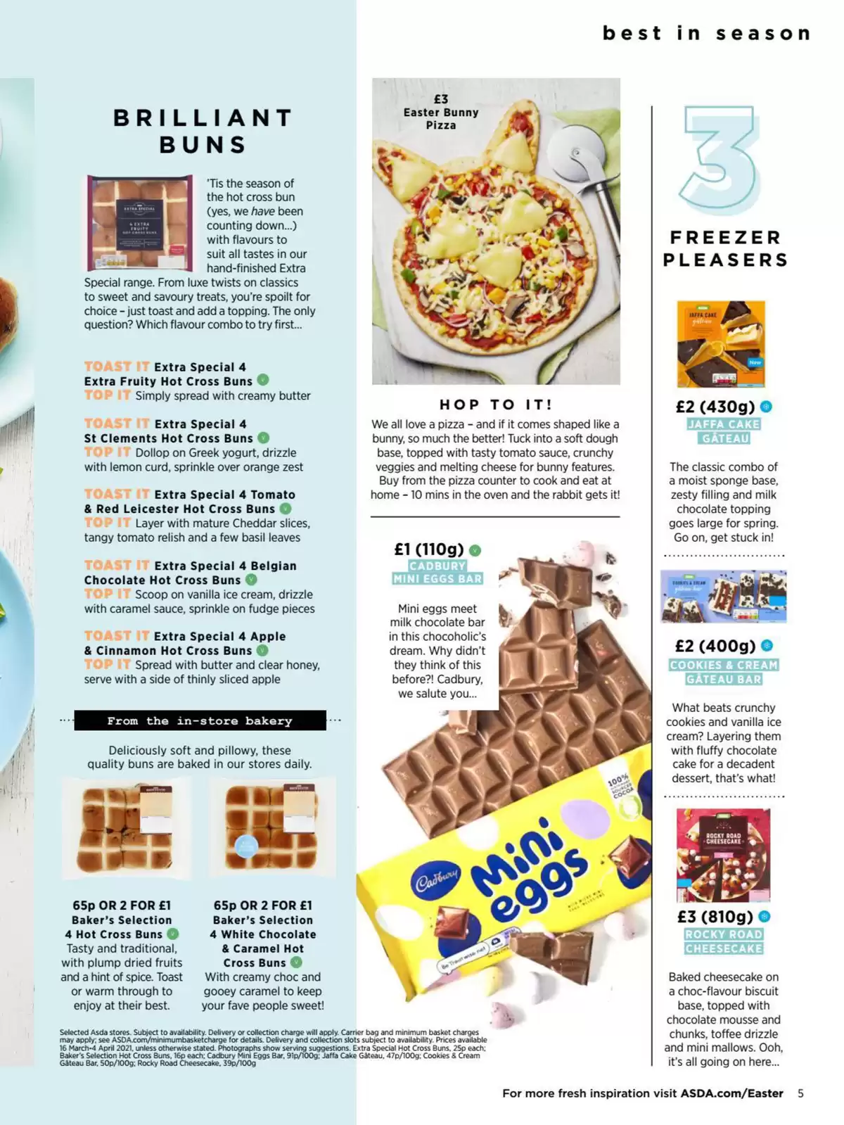 عروض آسدا سوبر ماركت المملكة المتحدة من ١ مارس حتى ٣١ مايو ٢٠٢٦ دليل أسدا الربيعي - آسدا سوبر ماركت - المملكة المتحدة - 1 مارس 2026 – 31 مايو 2026 - صفحة 5