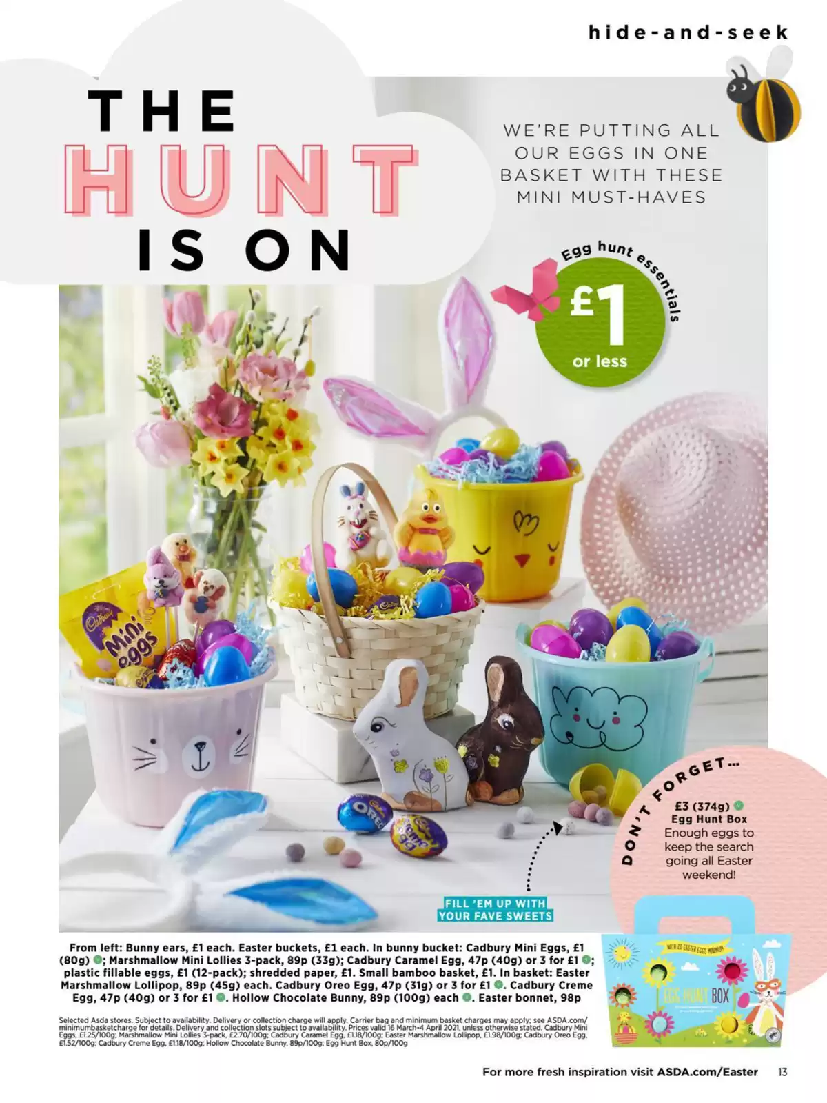 عروض آسدا سوبر ماركت المملكة المتحدة من ١ مارس حتى ٣١ مايو ٢٠٢٦ دليل أسدا الربيعي - آسدا سوبر ماركت - المملكة المتحدة - 1 مارس 2026 – 31 مايو 2026 - صفحة 13