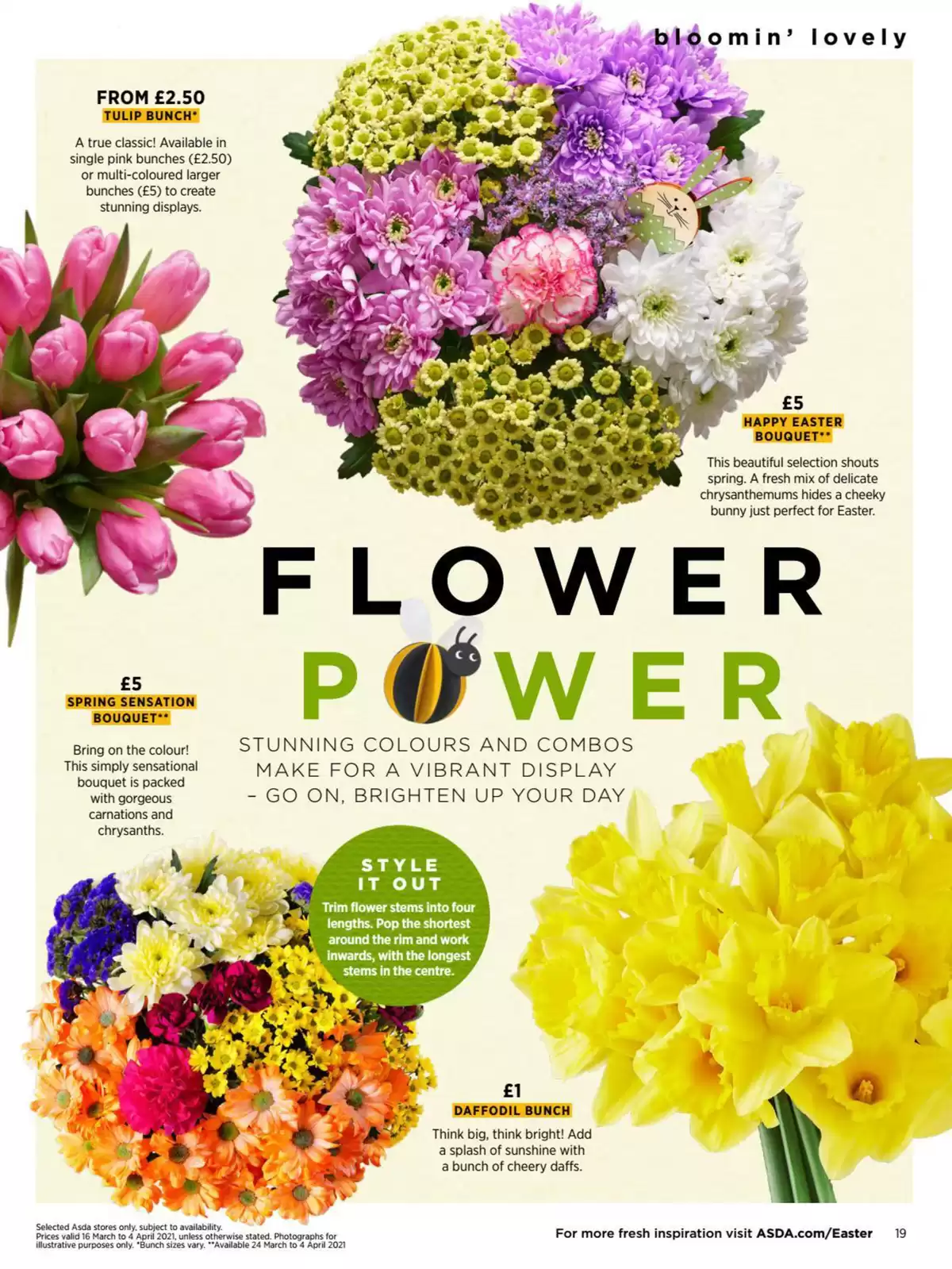 عروض آسدا سوبر ماركت المملكة المتحدة من ١ مارس حتى ٣١ مايو ٢٠٢٦ دليل أسدا الربيعي - آسدا سوبر ماركت - المملكة المتحدة - 1 مارس 2026 – 31 مايو 2026 - صفحة 19