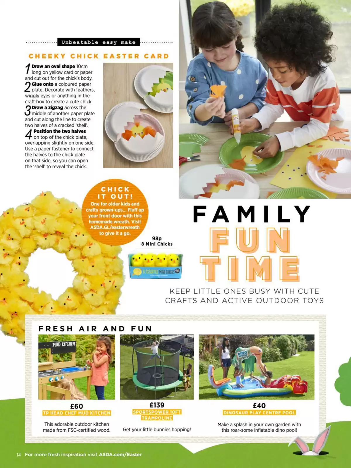 عروض آسدا سوبر ماركت المملكة المتحدة من ١ مارس حتى ٣١ مايو ٢٠٢٦ دليل أسدا الربيعي - آسدا سوبر ماركت - المملكة المتحدة - 1 مارس 2026 – 31 مايو 2026 - صفحة 14