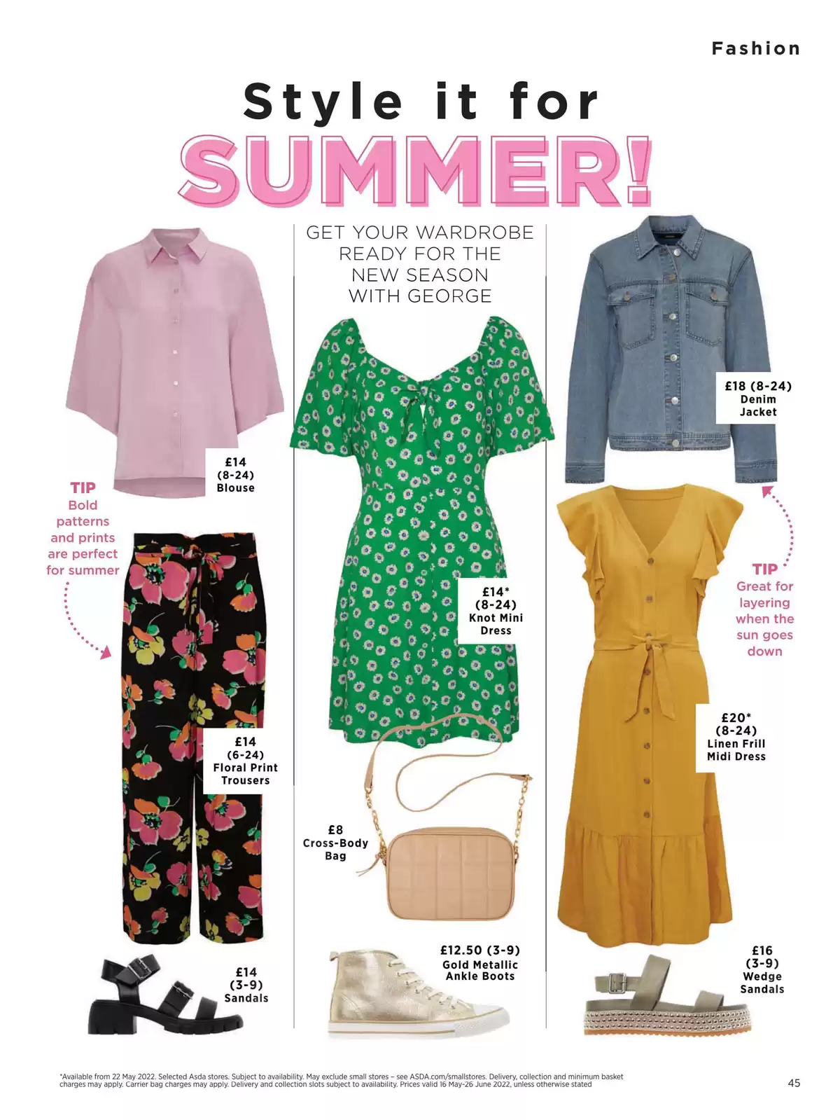 عروض آسدا سوبر ماركت المملكة المتحدة من ١ يونيو حتى ٣١ أغسطس ٢٠٢٦ دليل أسدا الربيعي - آسدا سوبر ماركت - المملكة المتحدة - 1 يونيو 2026 – 31 اغسطس 2026 - صفحة 45