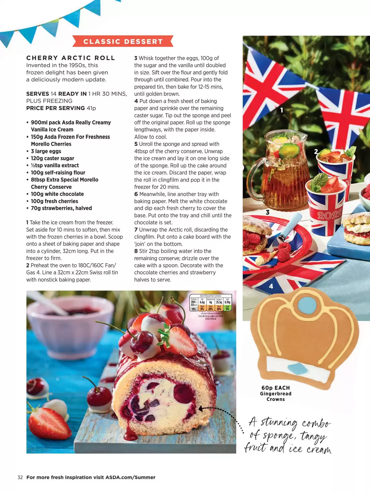 عروض آسدا سوبر ماركت المملكة المتحدة من ١ يونيو حتى ٣١ أغسطس ٢٠٢٦ دليل أسدا الربيعي - آسدا سوبر ماركت - المملكة المتحدة - 1 يونيو 2026 – 31 اغسطس 2026 - صفحة 32