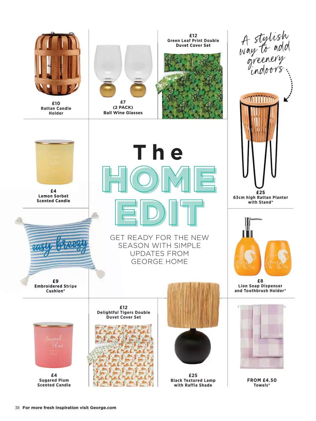 عروض آسدا سوبر ماركت المملكة المتحدة من ١ يونيو حتى ٣١ أغسطس ٢٠٢٦ دليل أسدا الربيعي - آسدا سوبر ماركت - المملكة المتحدة - 1 يونيو 2026 – 31 اغسطس 2026 - صفحة 38