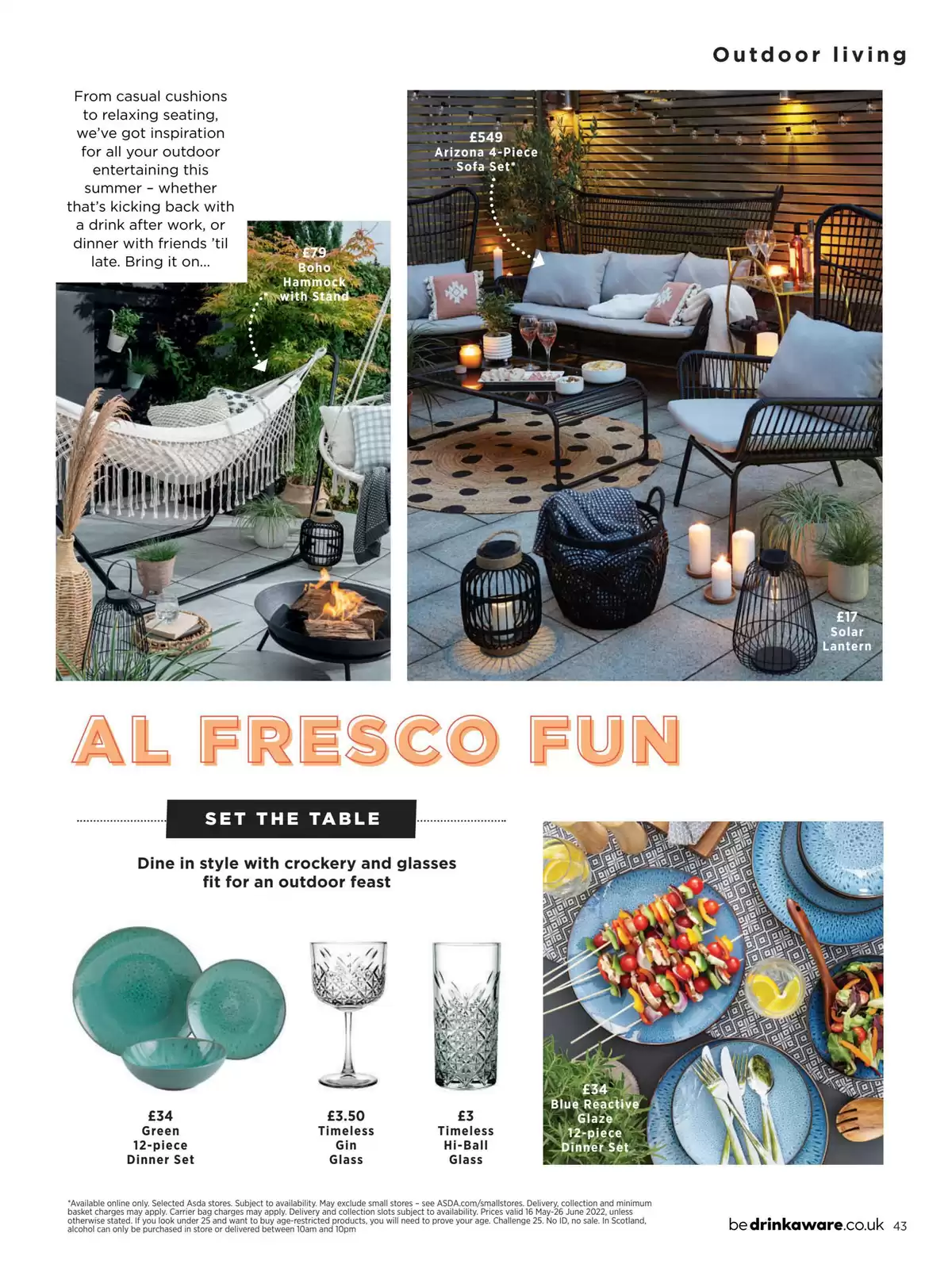 عروض آسدا سوبر ماركت المملكة المتحدة من ١ يونيو حتى ٣١ أغسطس ٢٠٢٦ دليل أسدا الربيعي - آسدا سوبر ماركت - المملكة المتحدة - 1 يونيو 2026 – 31 اغسطس 2026 - صفحة 43