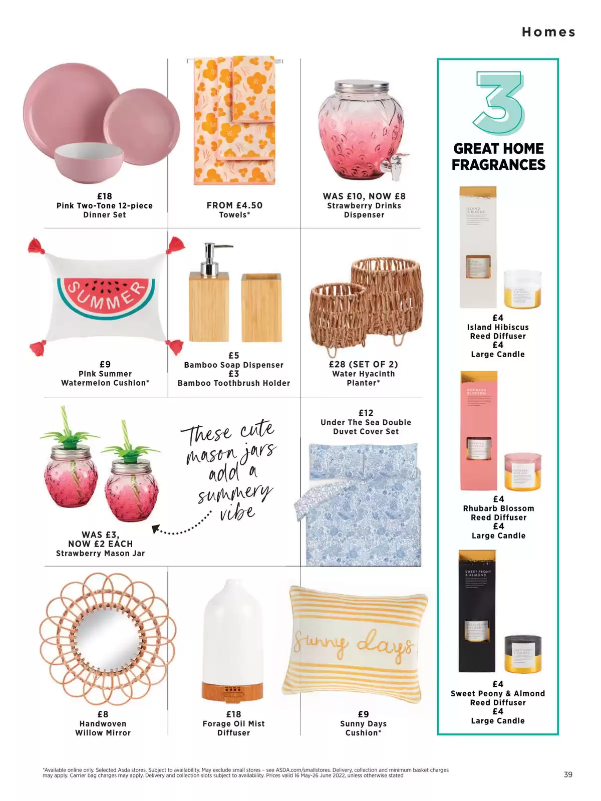 عروض آسدا سوبر ماركت المملكة المتحدة من ١ يونيو حتى ٣١ أغسطس ٢٠٢٦ دليل أسدا الربيعي - آسدا سوبر ماركت - المملكة المتحدة - 1 يونيو 2026 – 31 اغسطس 2026 - صفحة 39