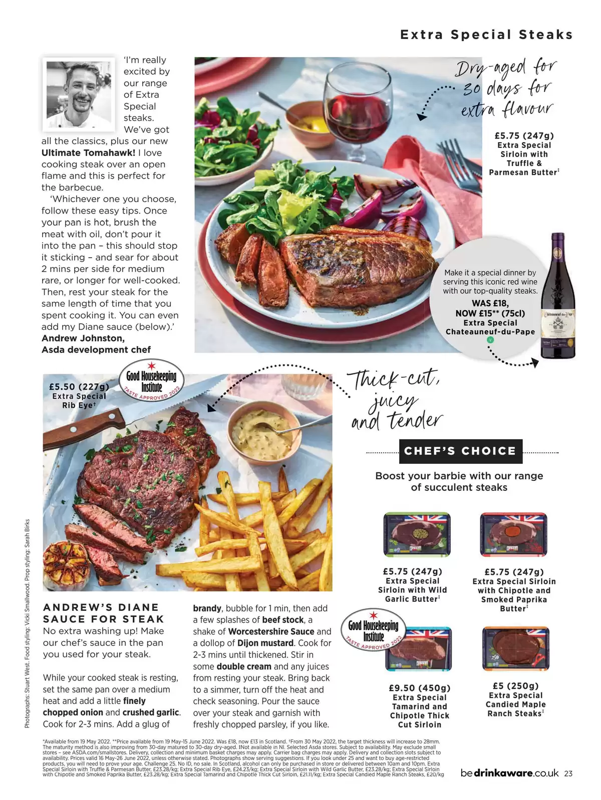 عروض آسدا سوبر ماركت المملكة المتحدة من ١ يونيو حتى ٣١ أغسطس ٢٠٢٦ دليل أسدا الربيعي - آسدا سوبر ماركت - المملكة المتحدة - 1 يونيو 2026 – 31 اغسطس 2026 - صفحة 23