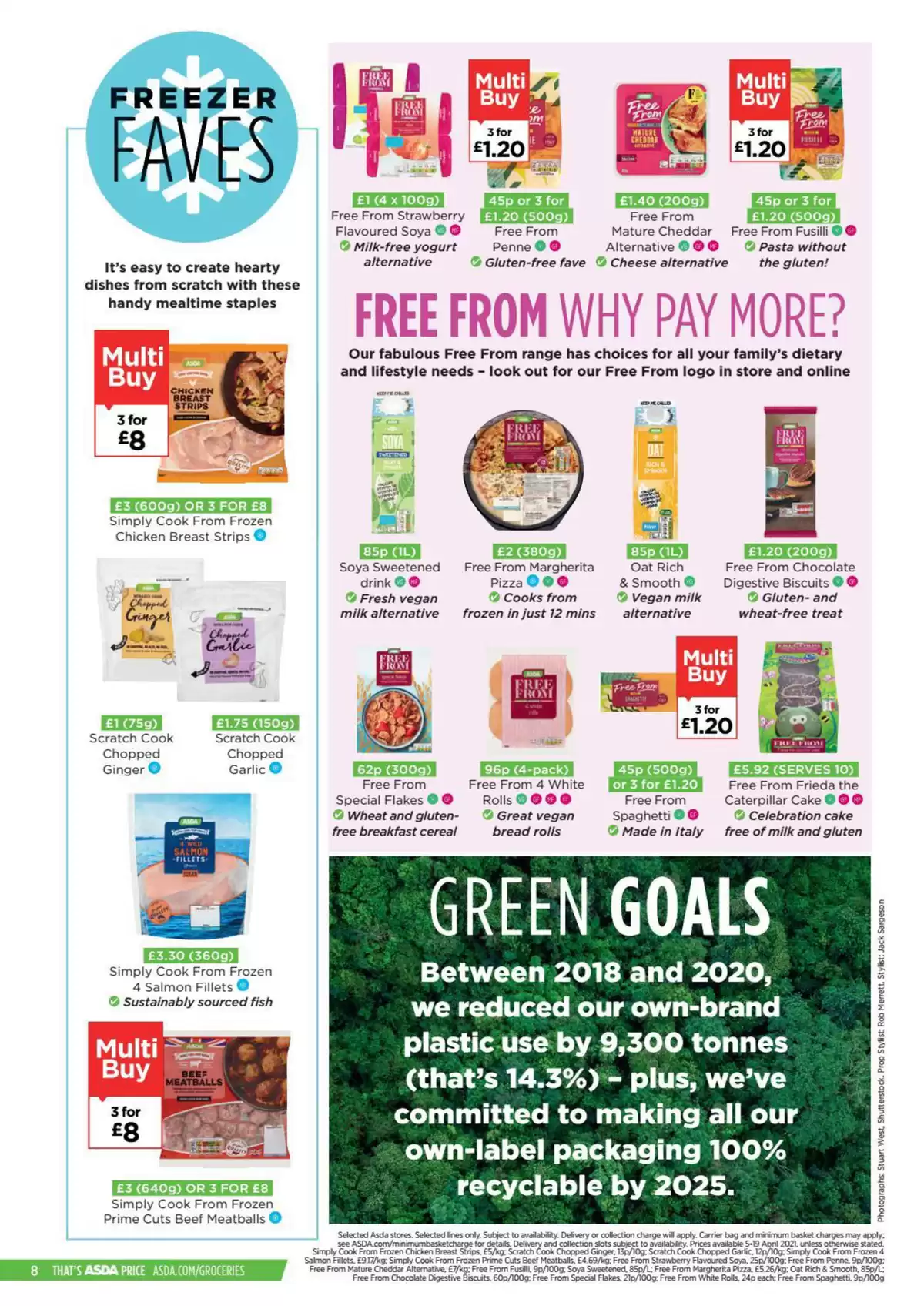 عروض آسدا سوبر ماركت المملكة المتحدة من ٥ حتى ١٩ أبريل ٢٠٢٦ هذا هو سعر أسدا لشهر أبريل - آسدا سوبر ماركت - المملكة المتحدة - 5 ابريل 2026 – 19 ابريل 2026 - صفحة 8
