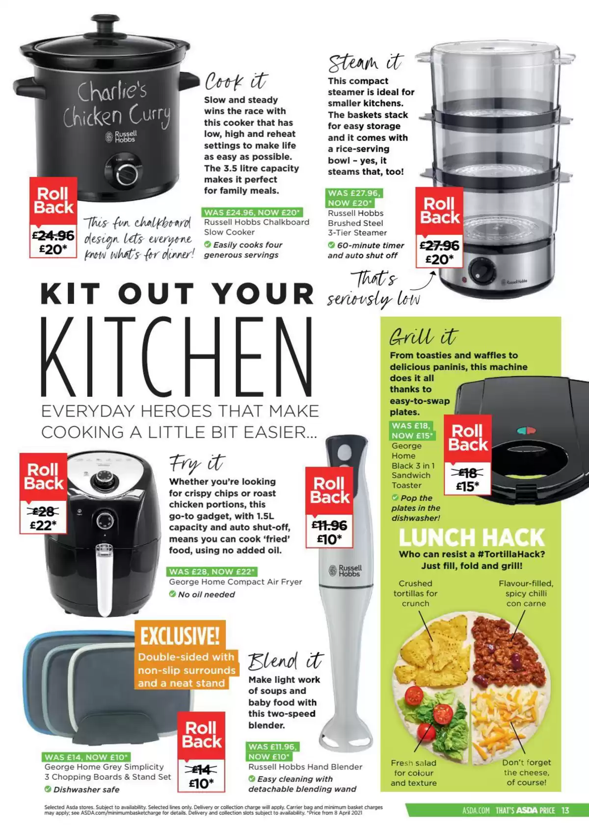 عروض آسدا سوبر ماركت المملكة المتحدة من ٥ حتى ١٩ أبريل ٢٠٢٦ هذا هو سعر أسدا لشهر أبريل - آسدا سوبر ماركت - المملكة المتحدة - 5 ابريل 2026 – 19 ابريل 2026 - صفحة 13