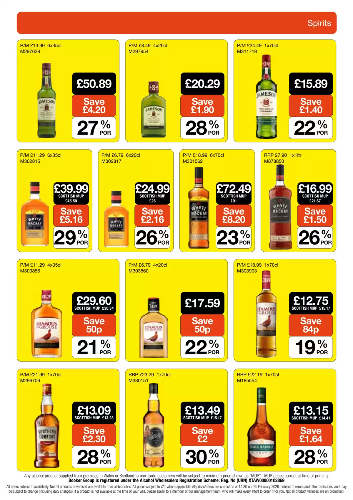 عروض جملة بوكر المملكة المتحدة من ٦ حتى ٢٤ مارس ٢٠٢٦ عروض خاصة لمدة 3 أسابيع - جملة بوكر - المملكة المتحدة - 6 مارس 2026 – 24 مارس 2026 - صفحة 21