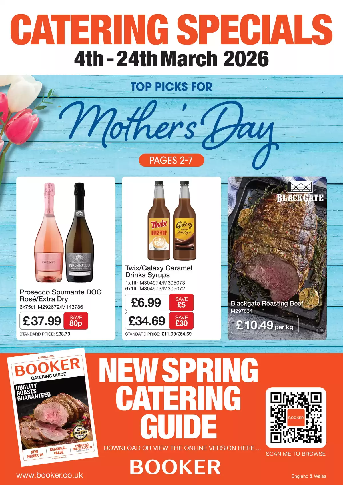 عروض جملة بوكر المملكة المتحدة من ٦ حتى ٢٤ مارس ٢٠٢٦ عروض تقديم الطعام الخاصة - جملة بوكر - المملكة المتحدة - 6 مارس 2026 – 24 مارس 2026 - صفحة 1